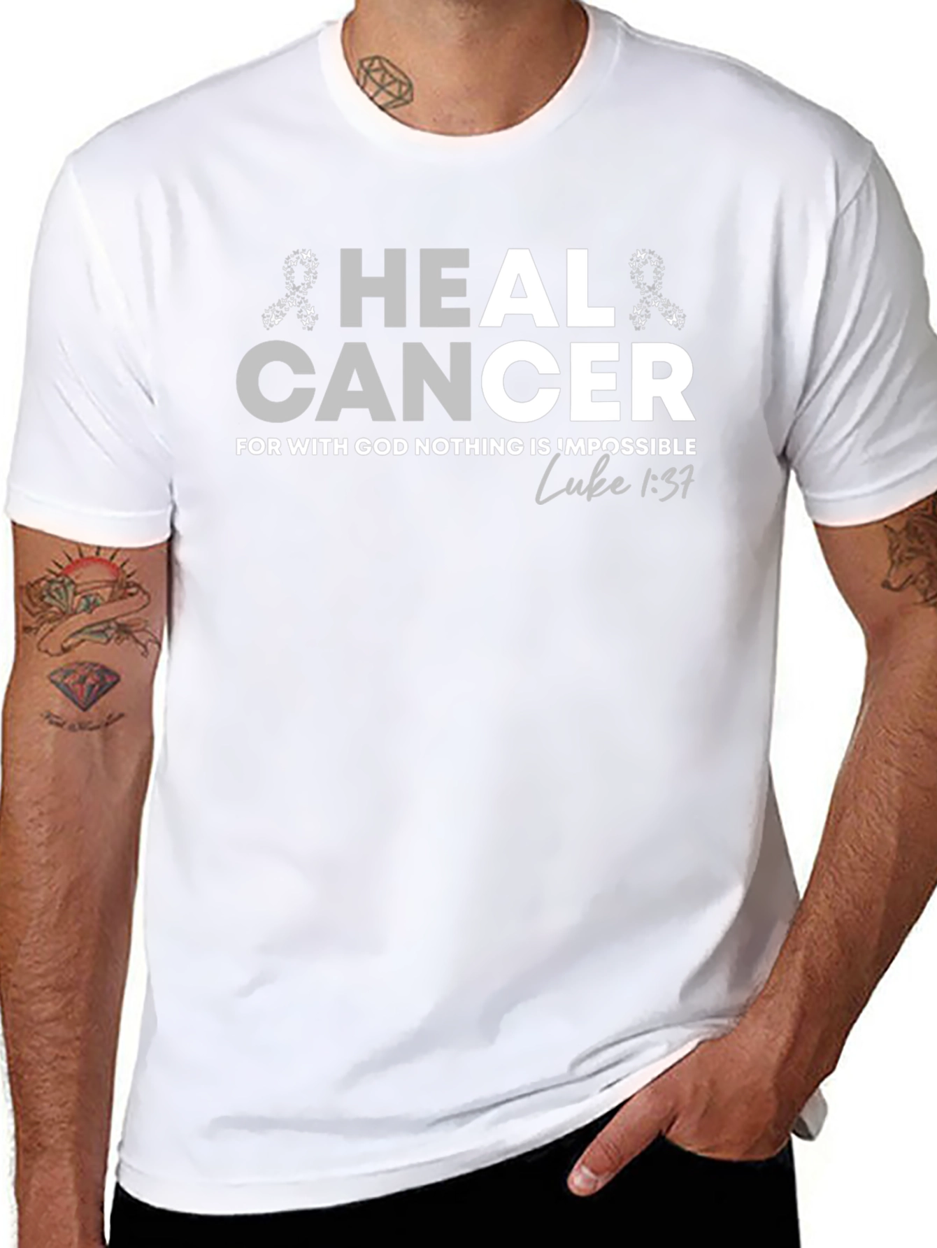 Heal Cancer Religious T-Shirt