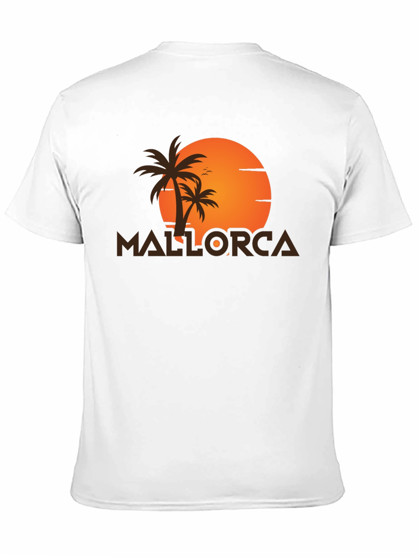 Mallorca Palm Tree Sunset T-Shirt