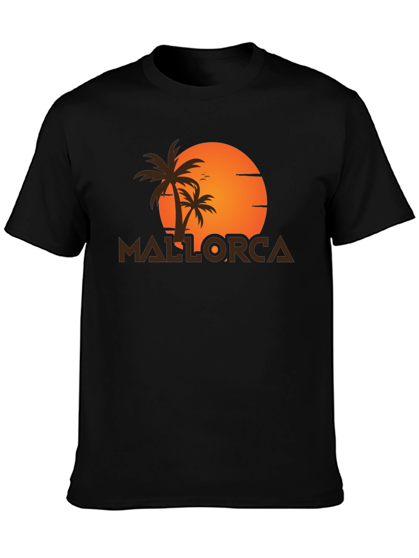 Mallorca Palm Tree Sunset T-Shirt