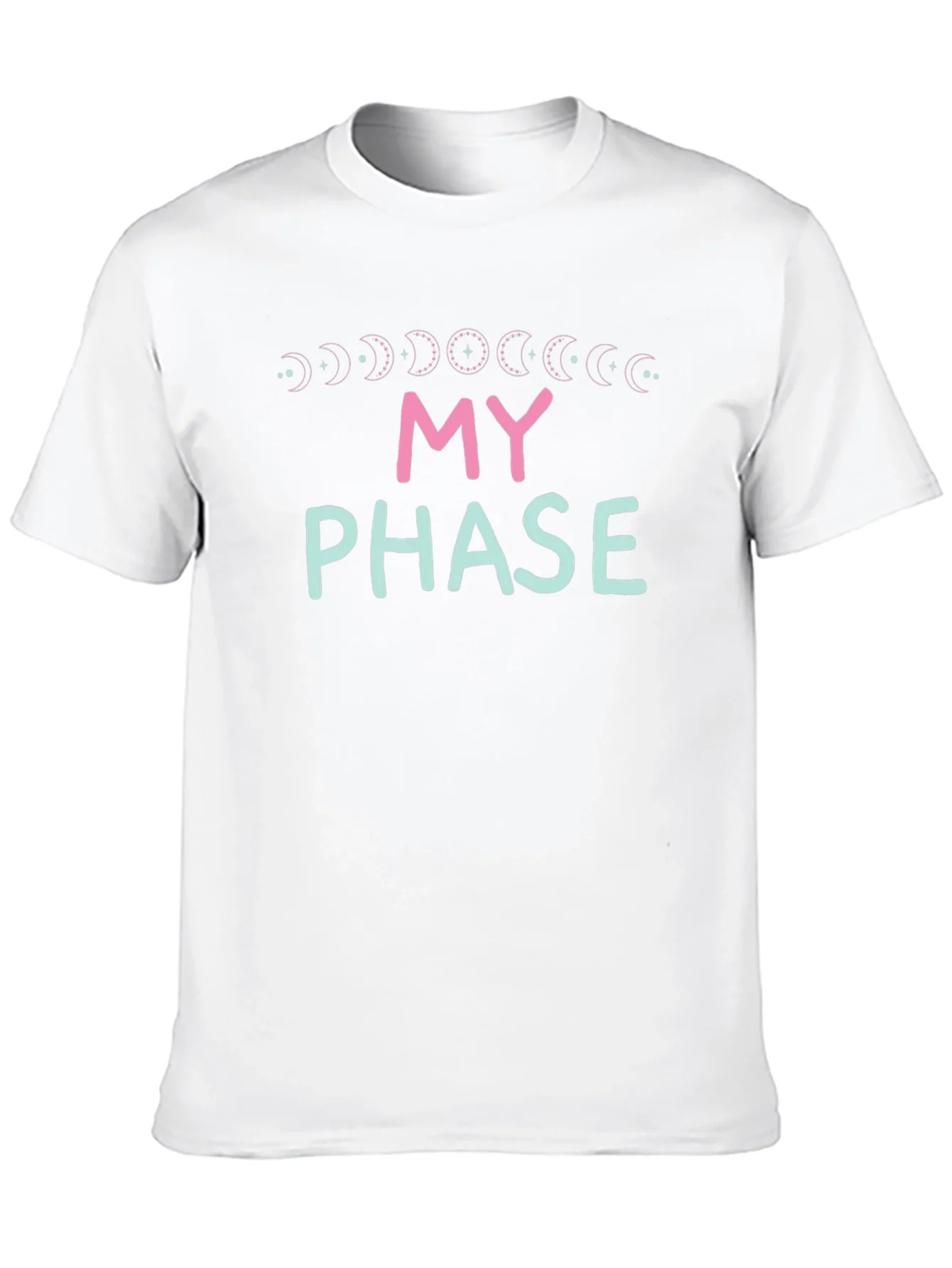 My Phase Moon Cycle Graphic Tee - Black