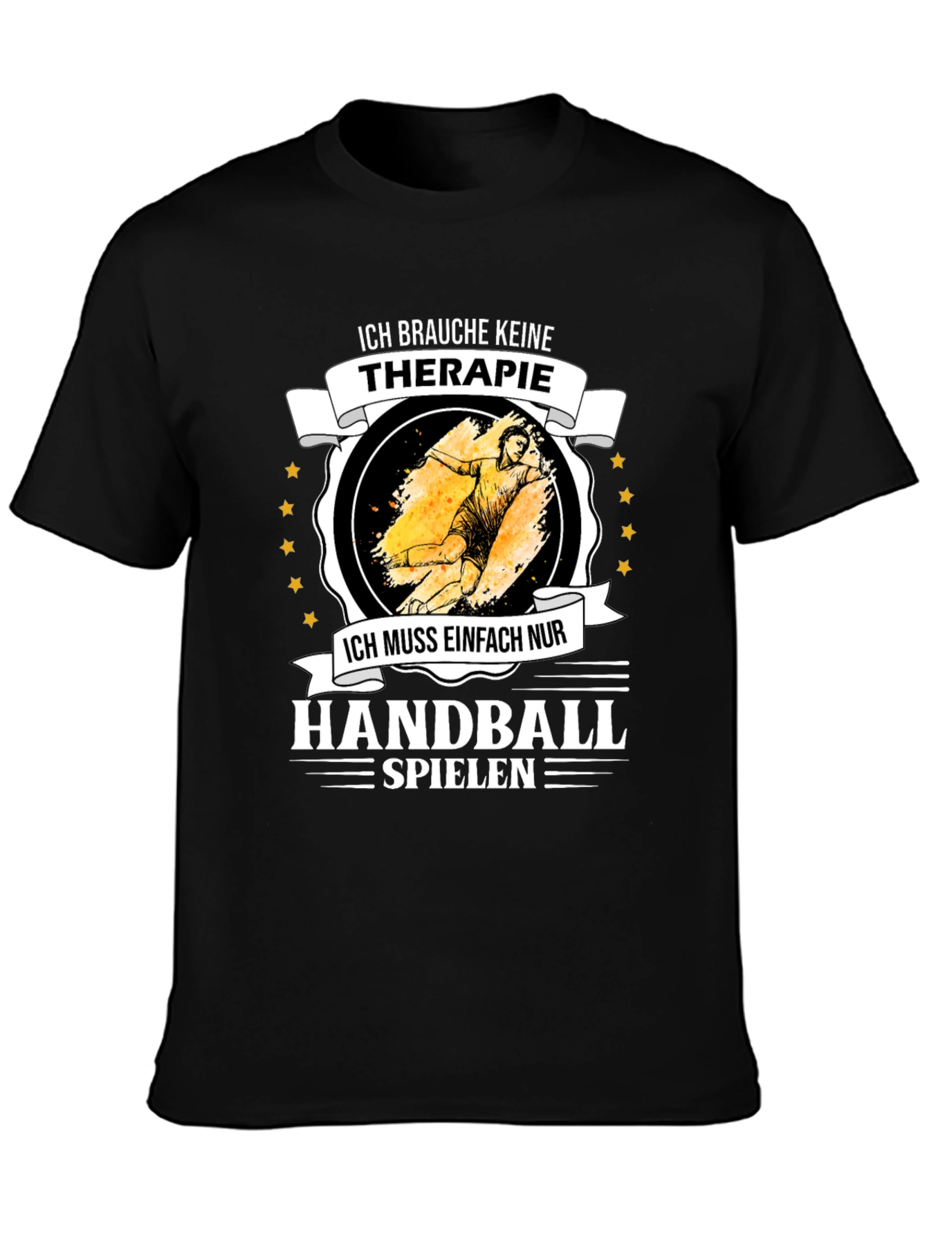 Handball Therapy Graphic T-Shirt