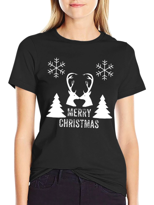 Merry Christmas Reindeer T-Shirt