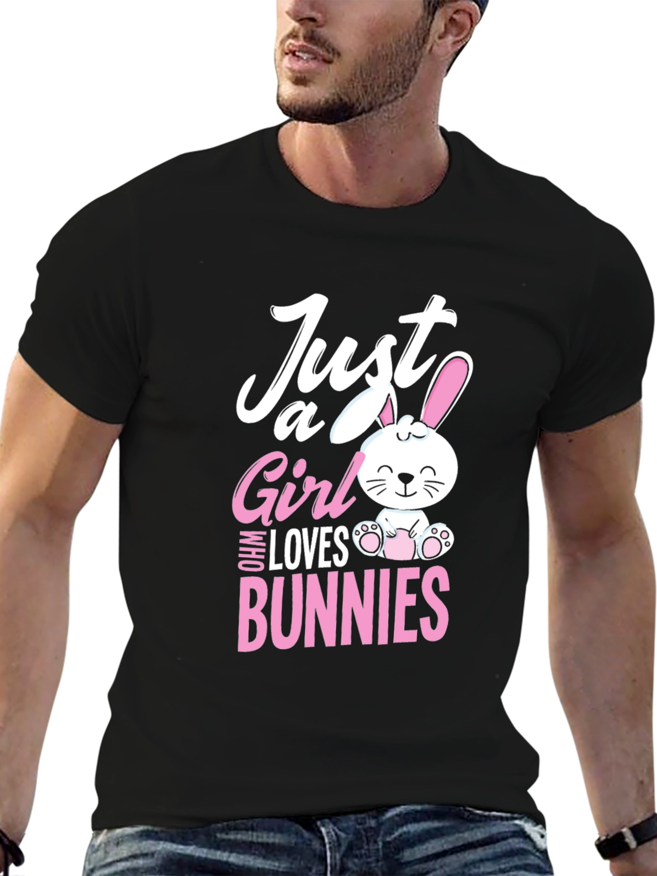 Just a Girl Who Loves Bunnies T-Shirt