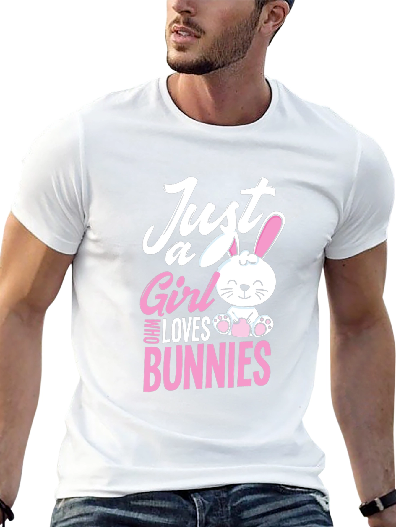 Just a Girl Who Loves Bunnies T-Shirt