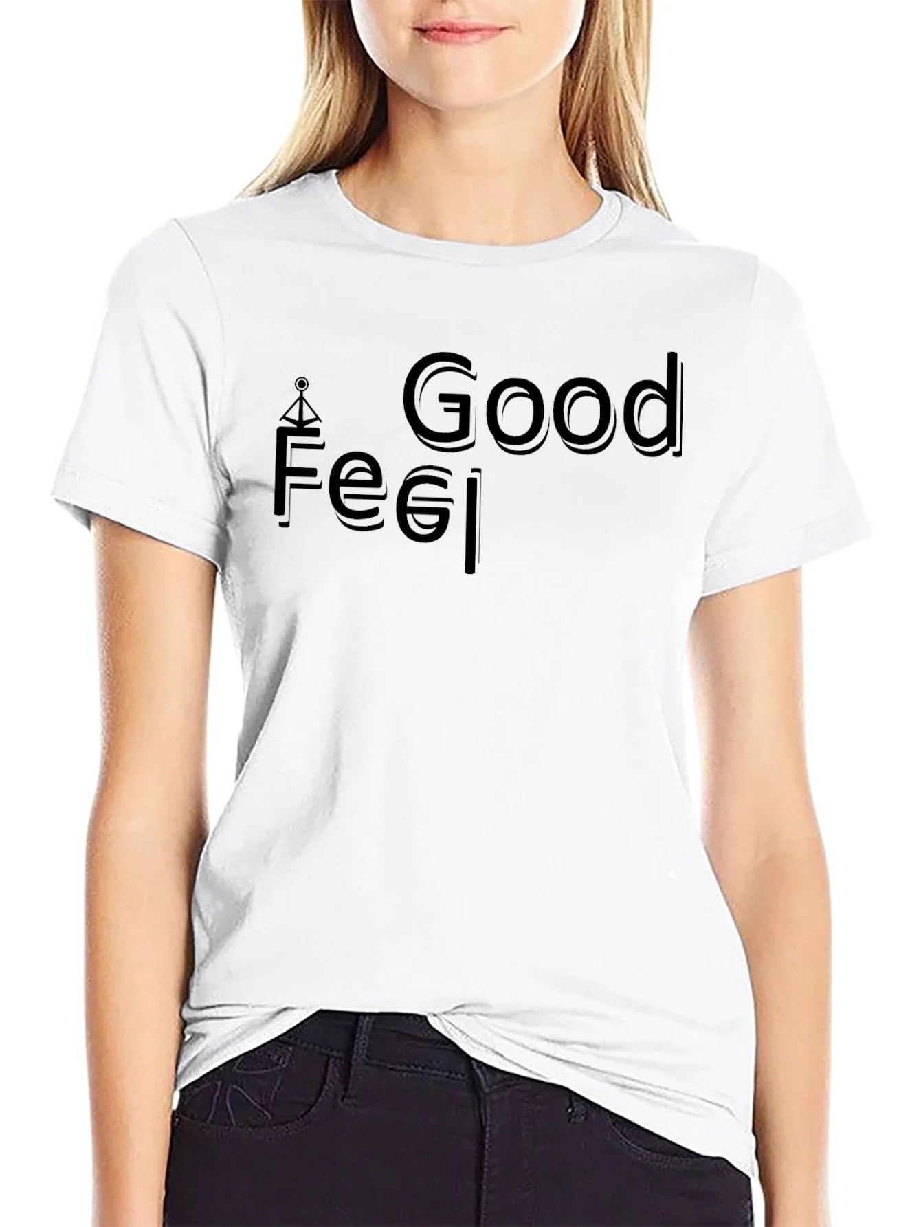 Good Feel Black T-Shirt