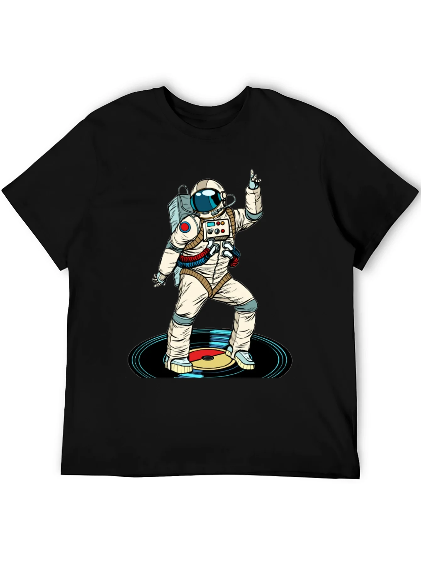 Astronaut DJ Graphic T-Shirt