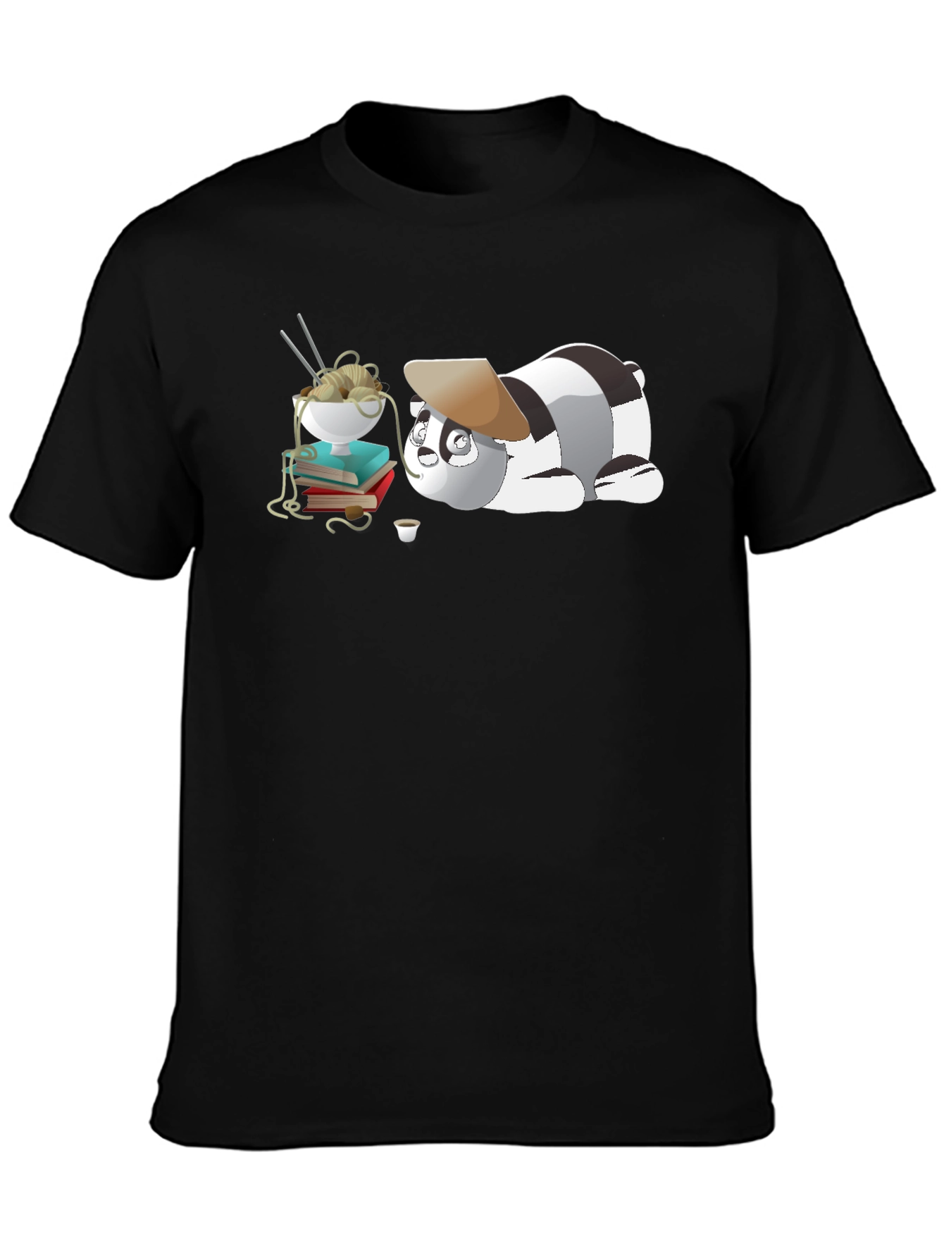 Panda Ramen and Books T-Shirt