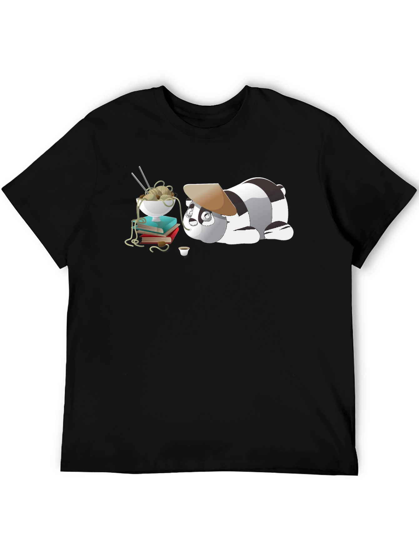 Panda Ramen and Books T-Shirt