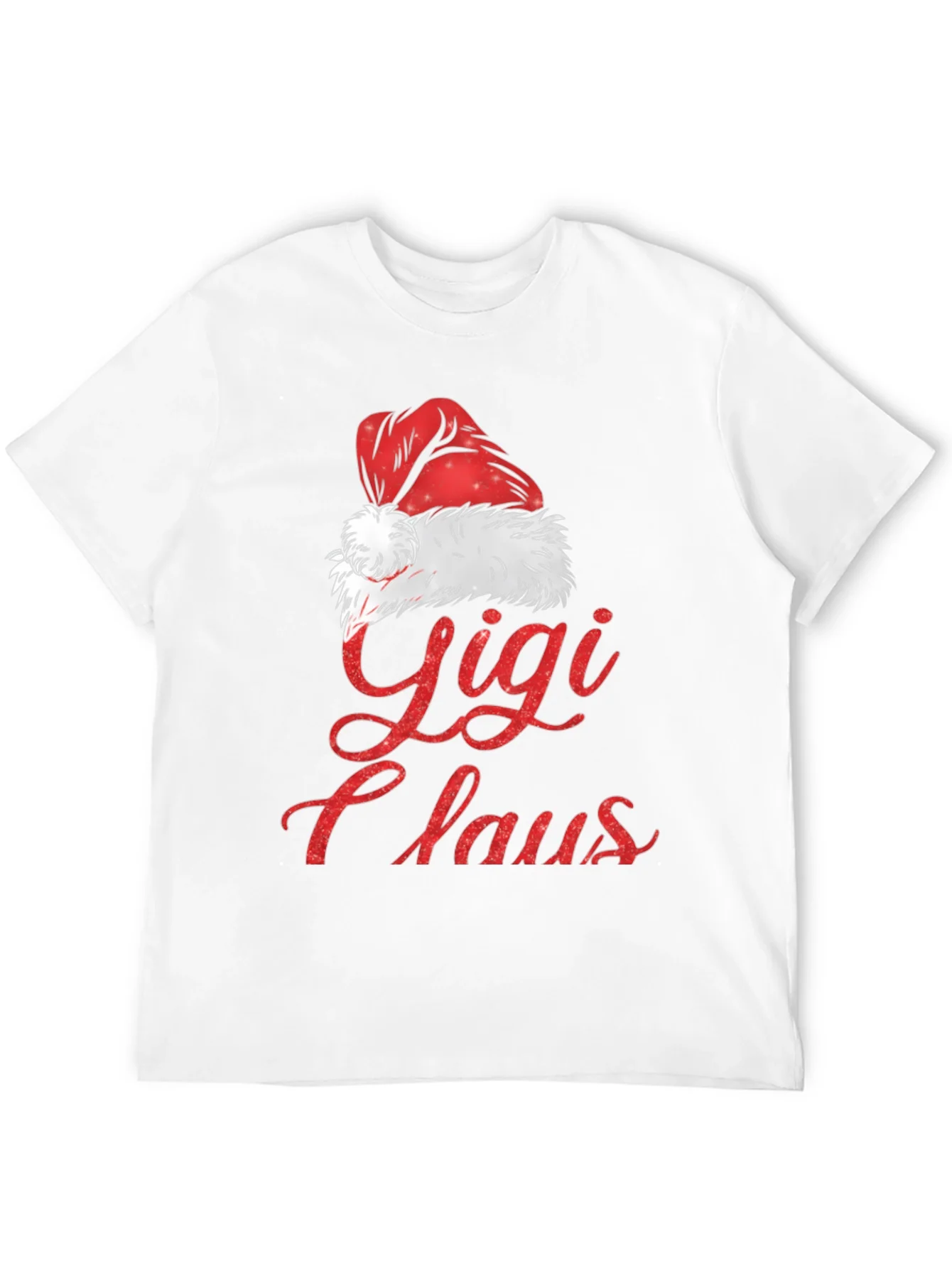 Gigi Claus Christmas Graphic Tee Shirt