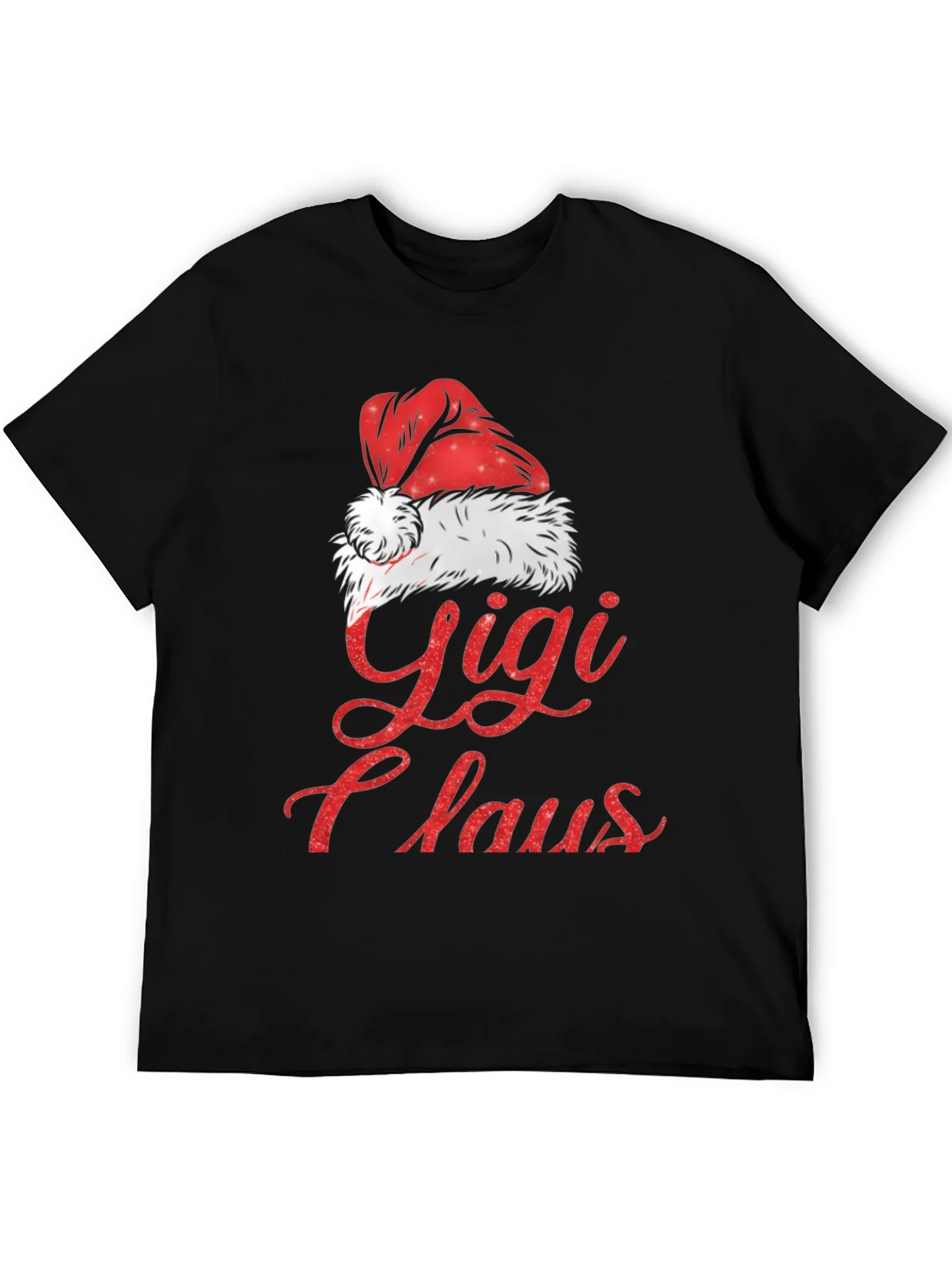 Gigi Claus Christmas Graphic Tee Shirt