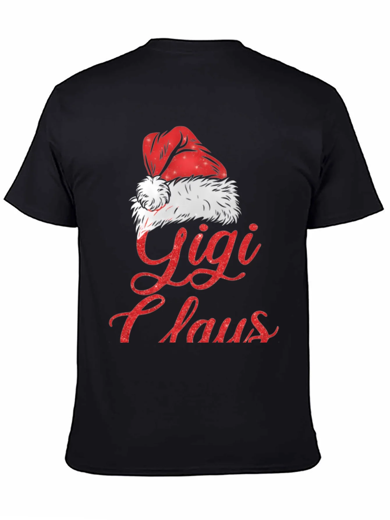 Gigi Claus Christmas Graphic Tee Shirt
