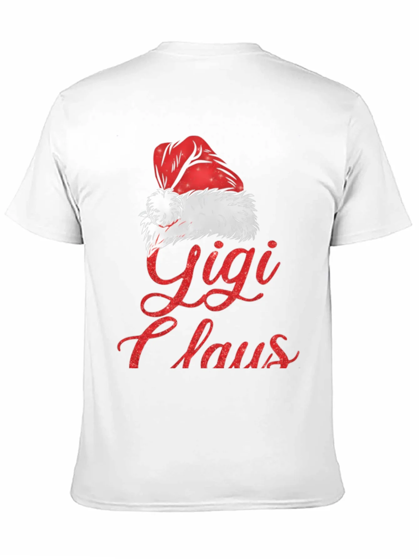 Gigi Claus Christmas Graphic Tee Shirt