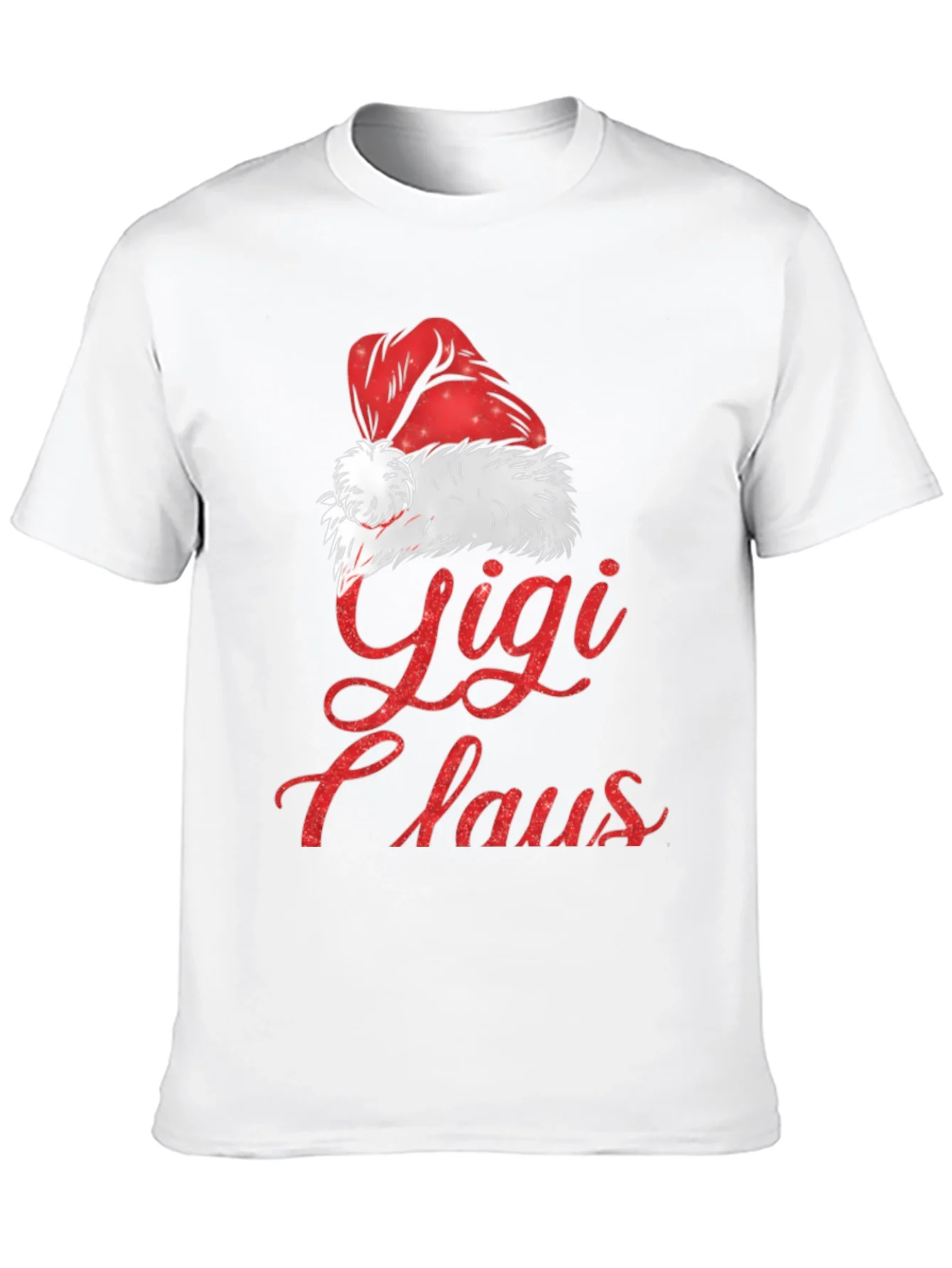 Gigi Claus Christmas Graphic Tee Shirt