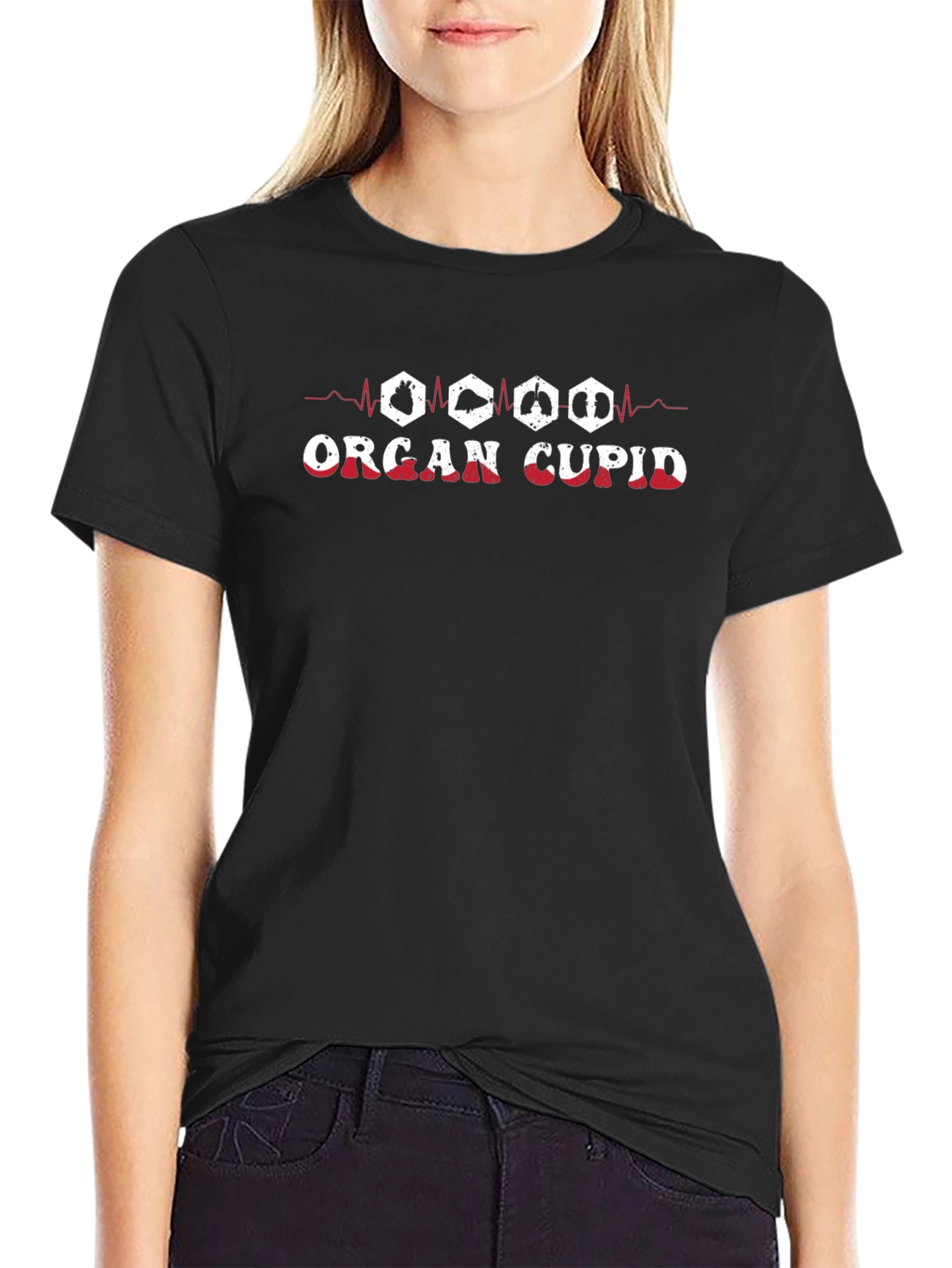 Organ Cupid T-Shirt - Donate Life
