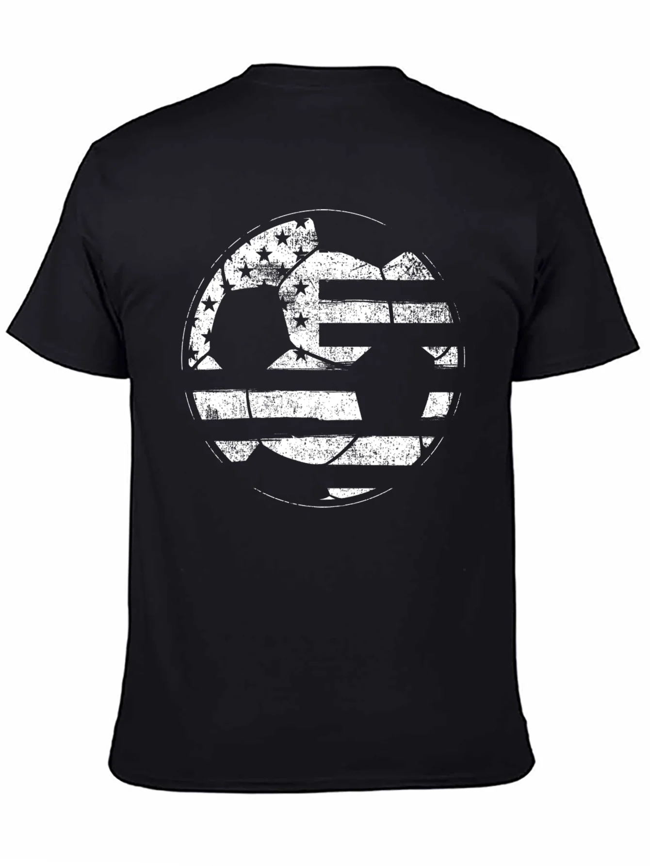 Soccer USA Flag Graphic T-Shirt