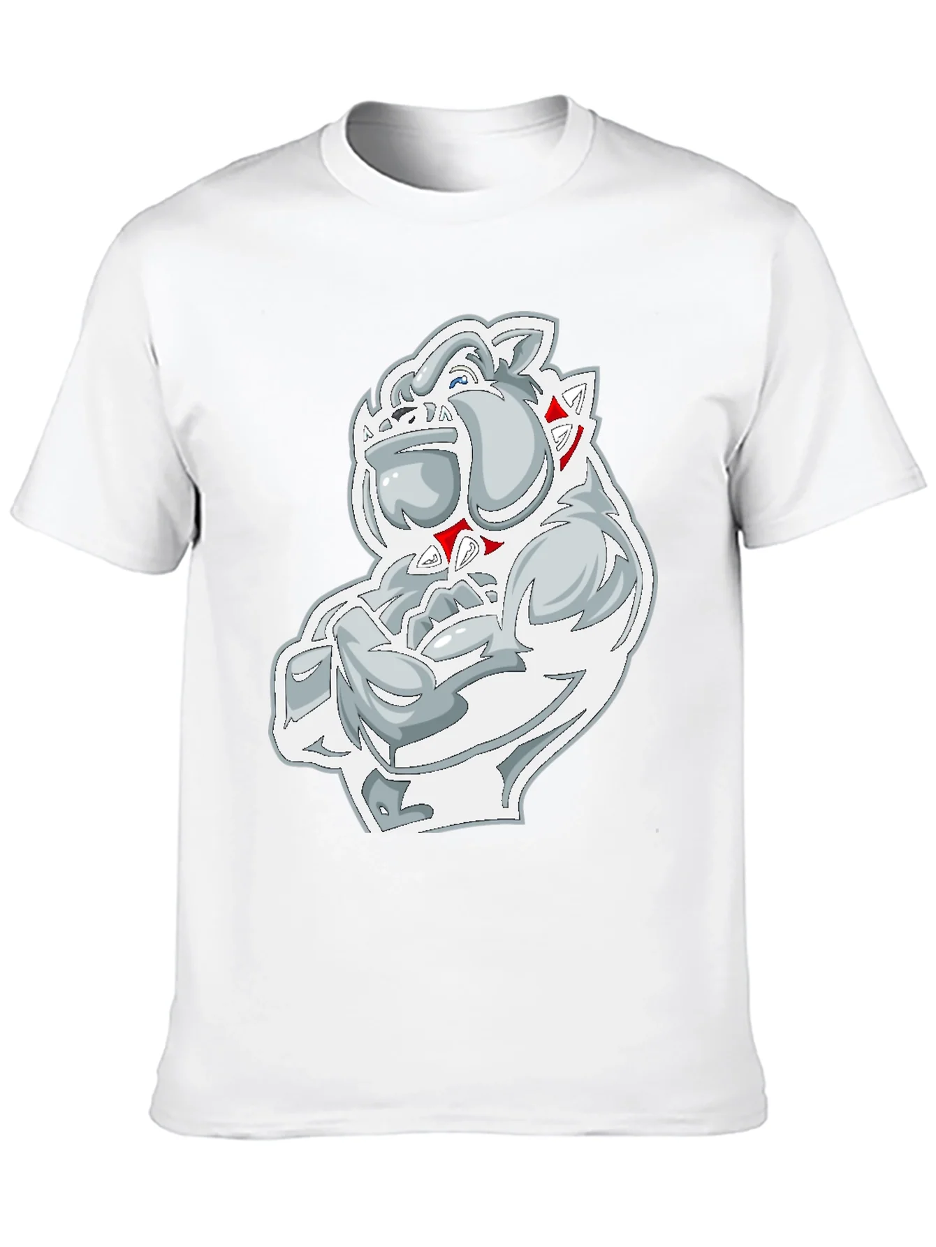 Bulldog Graphic Black T-Shirt