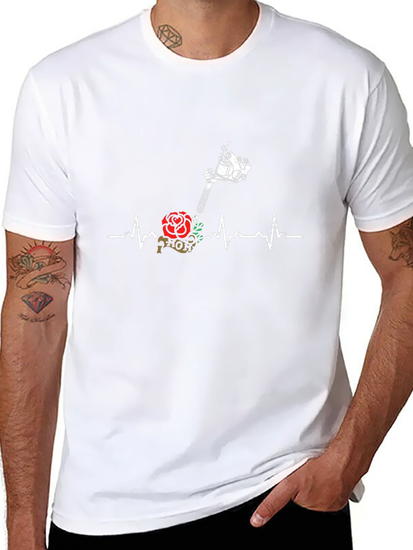 Tattoo Heartbeat T-Shirt - Unique Design