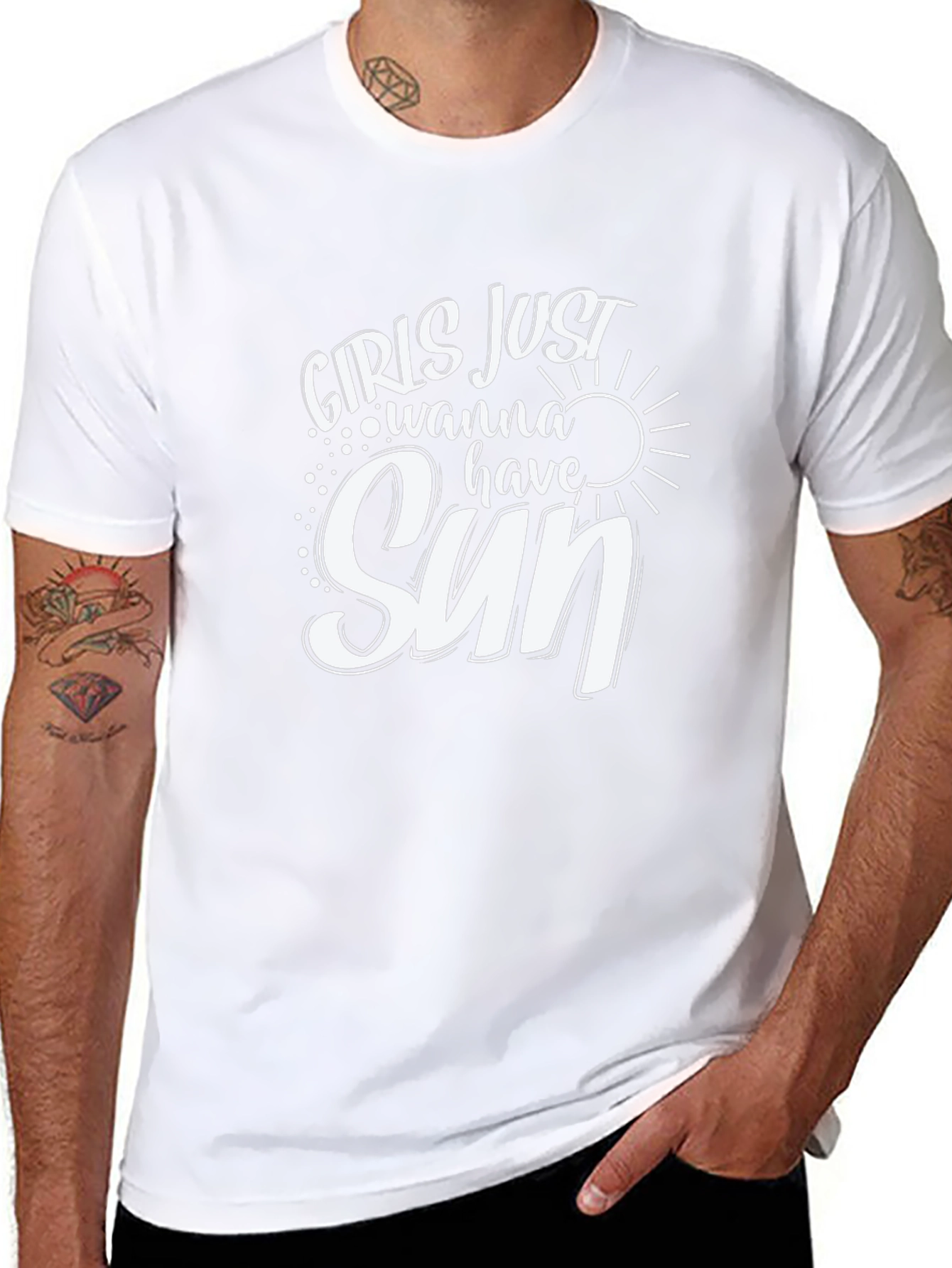 Girls Just Wanna Have Sun Graphic Tee