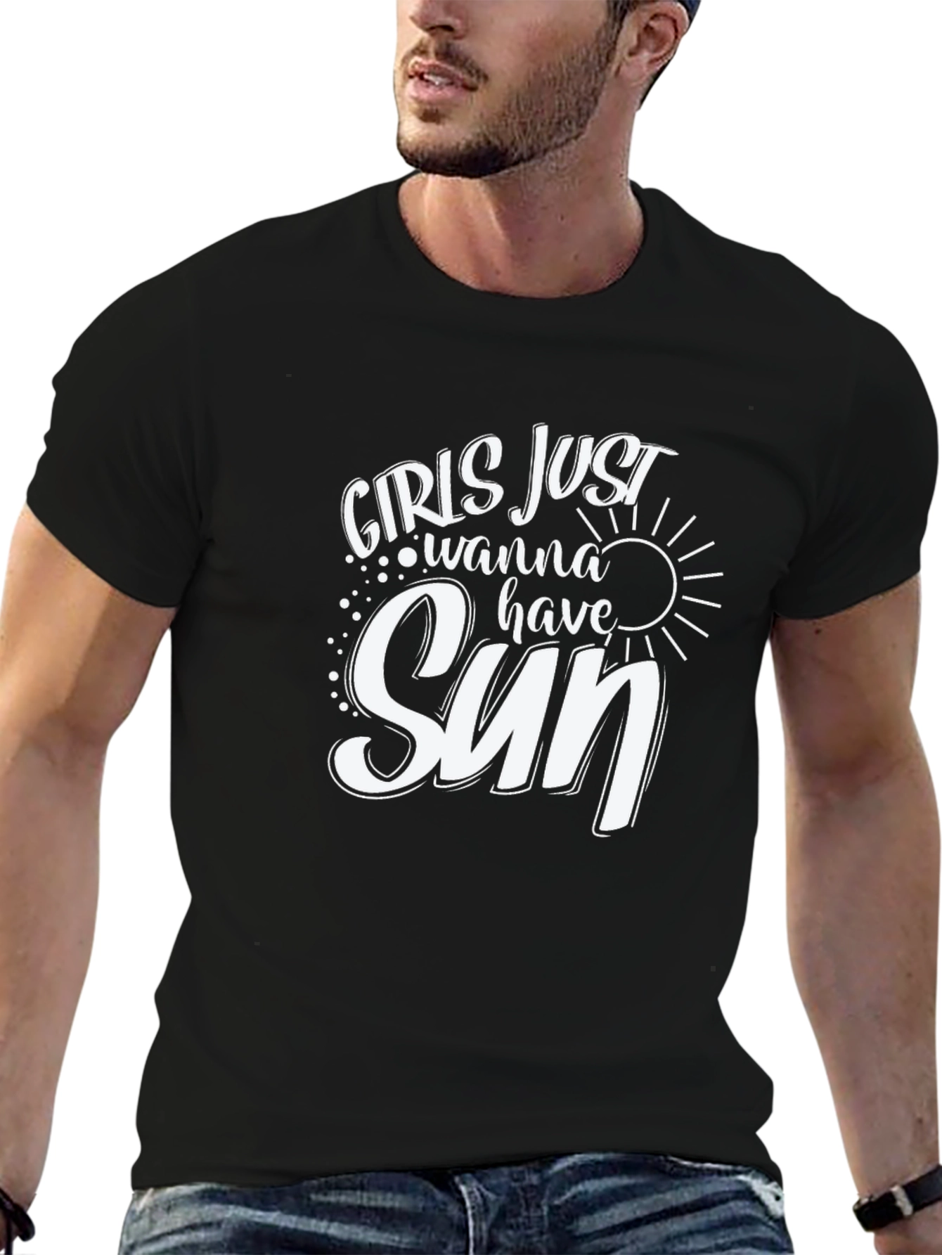 Girls Just Wanna Have Sun Graphic Tee