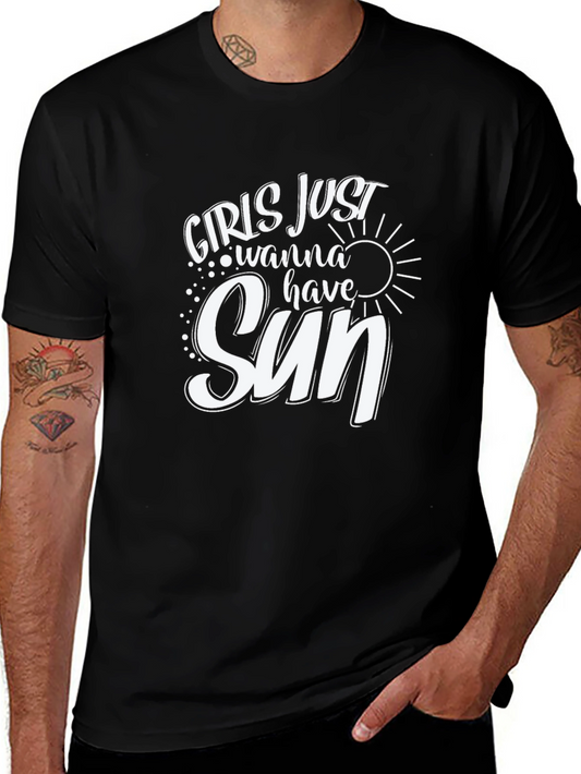 Girls Just Wanna Have Sun Graphic Tee