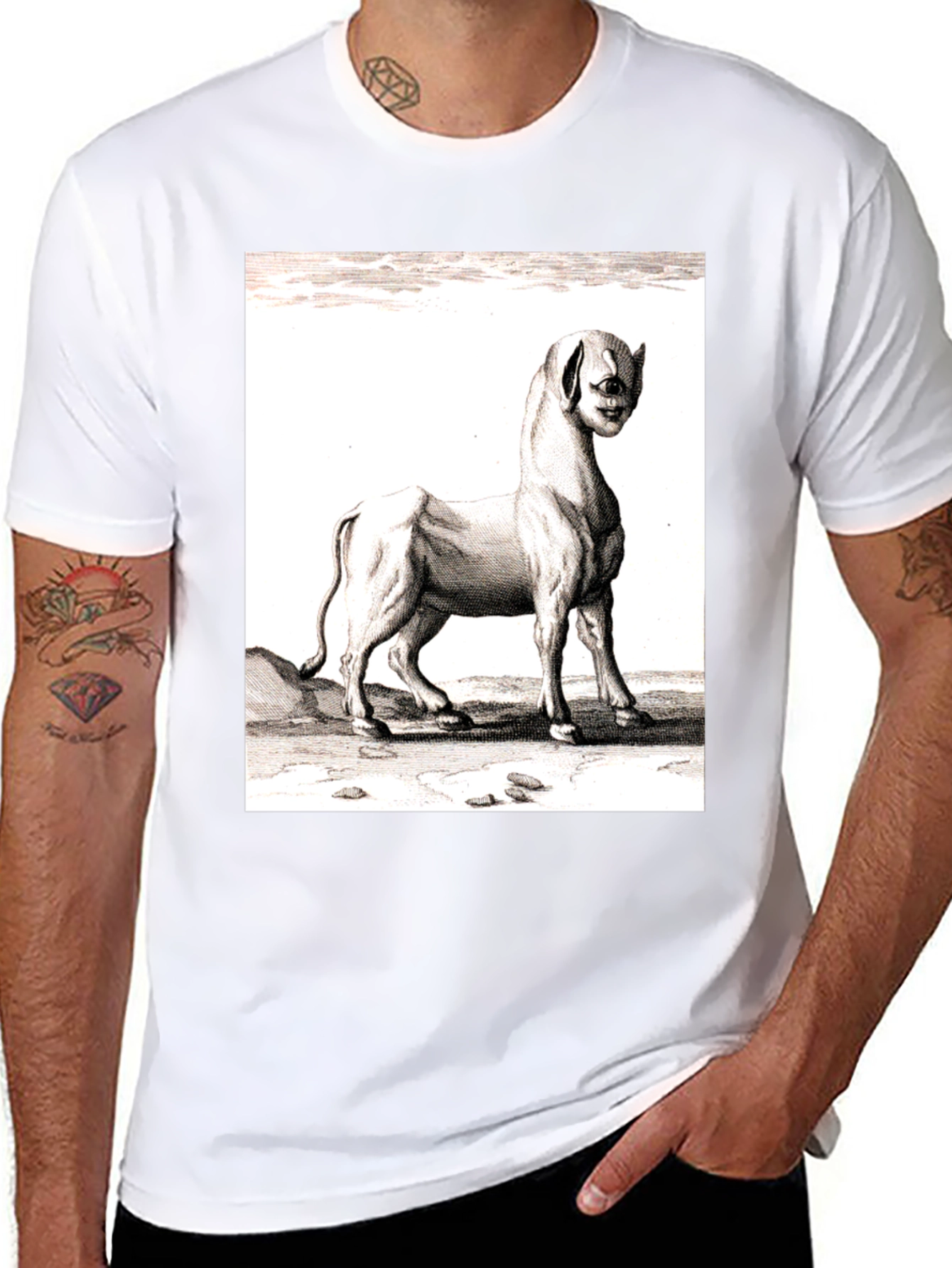 Cyclops Creature Graphic Tee