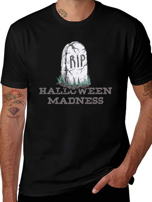Halloween Madness RIP Tombstone T-Shirt