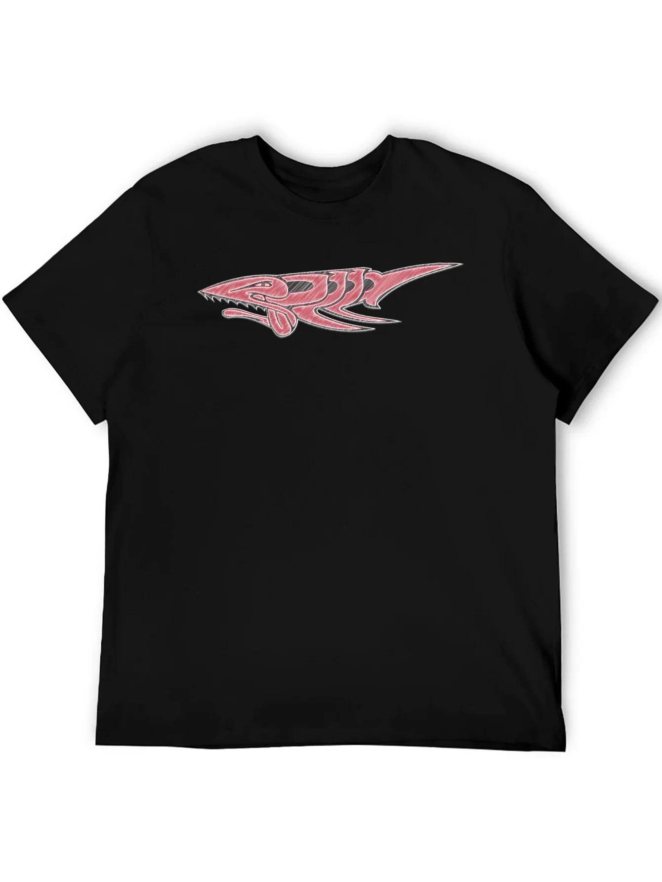Shark Graphic Black T-Shirt