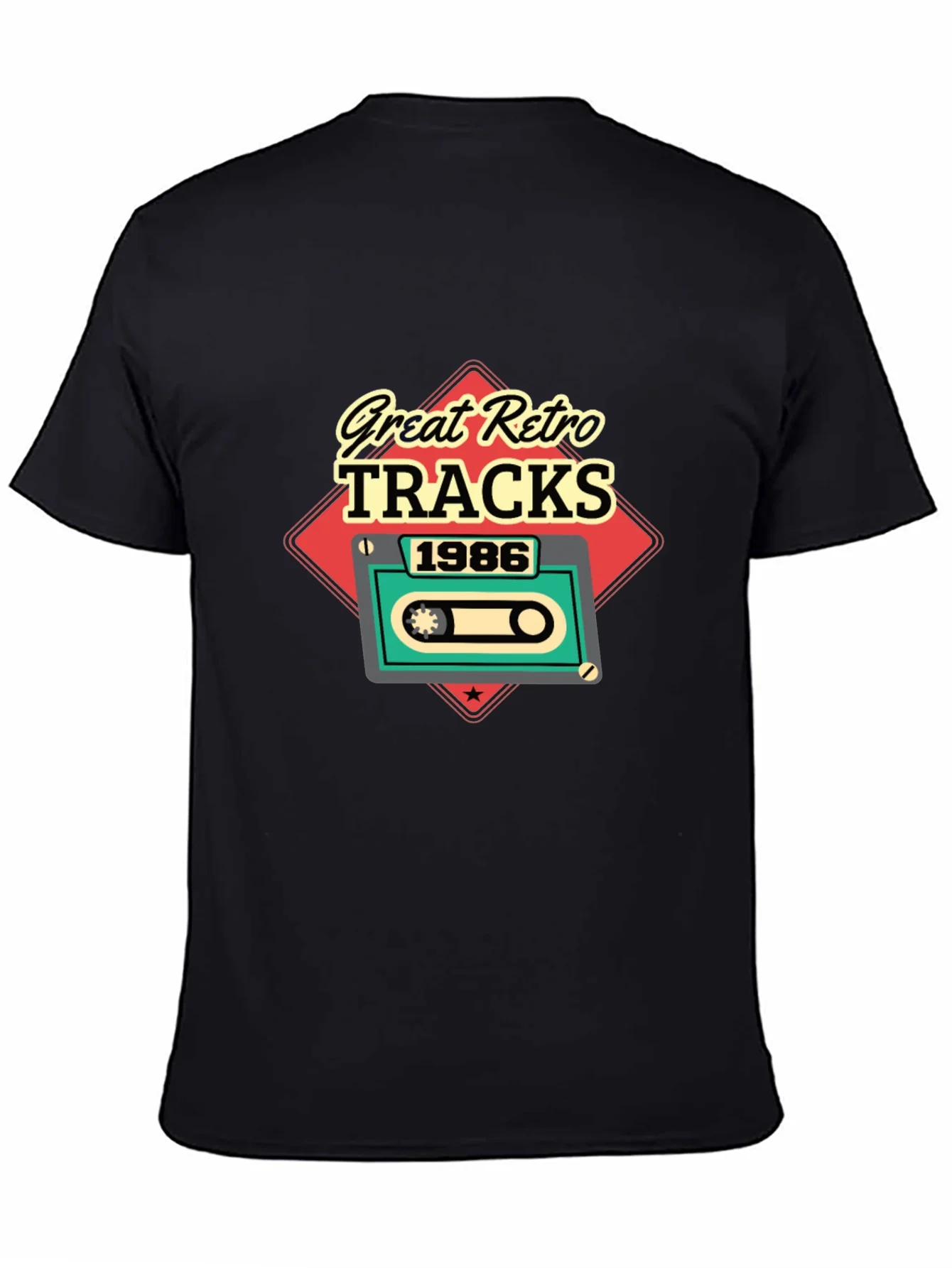 Retro Tracks 1986 Graphic Tee