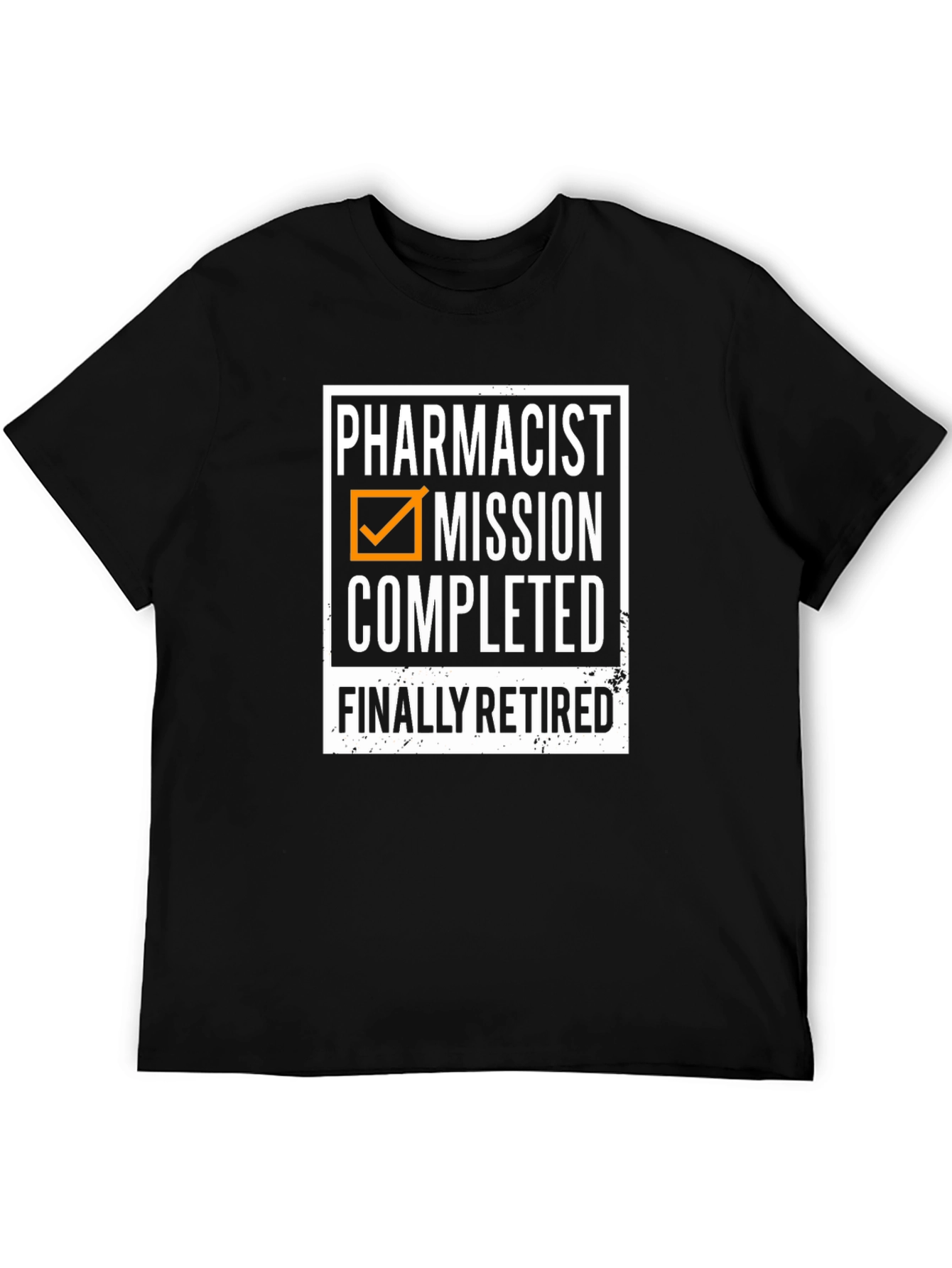 Retired Pharmacist Mission Completed T-Shirt