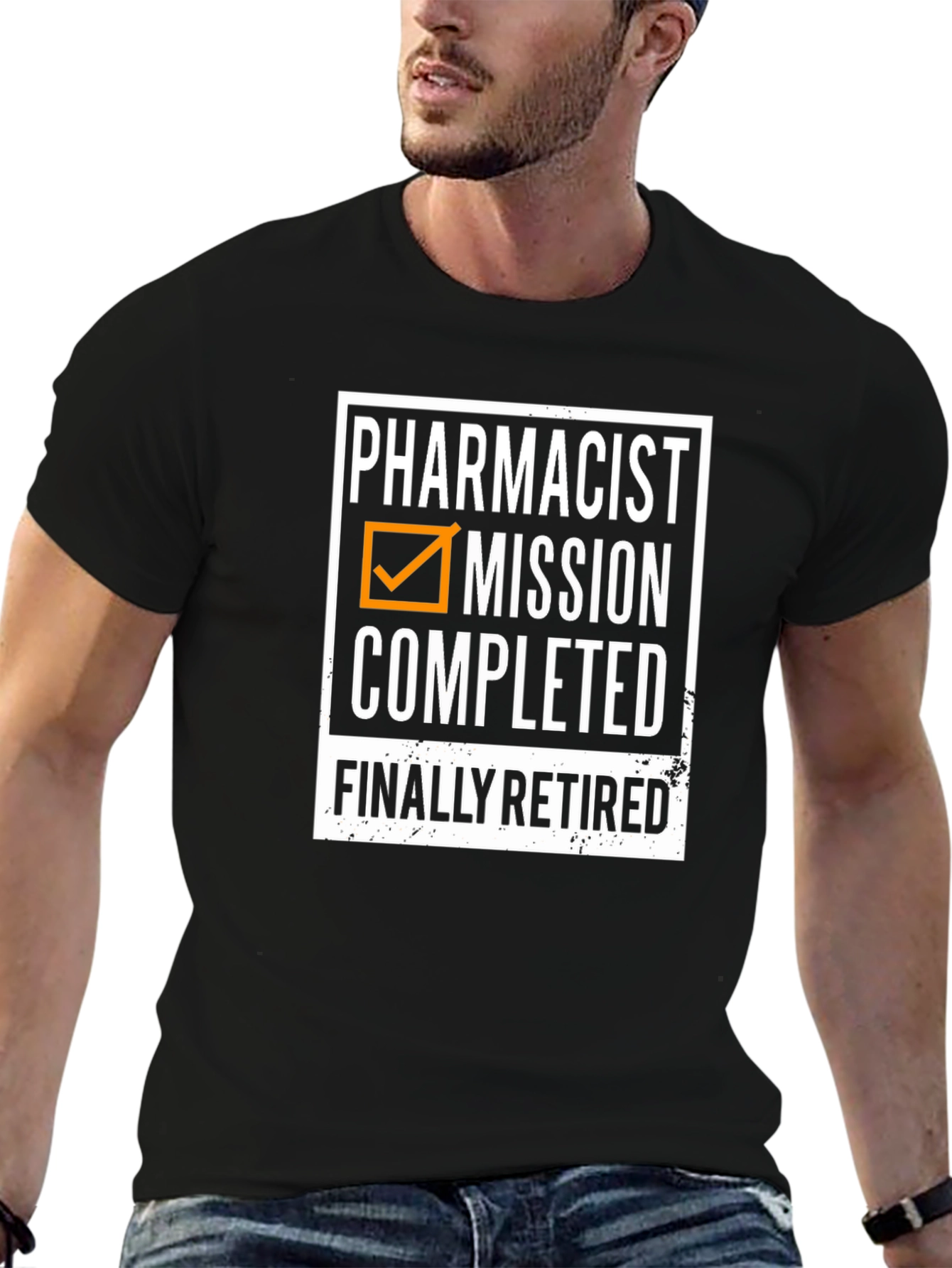 Retired Pharmacist Mission Completed T-Shirt