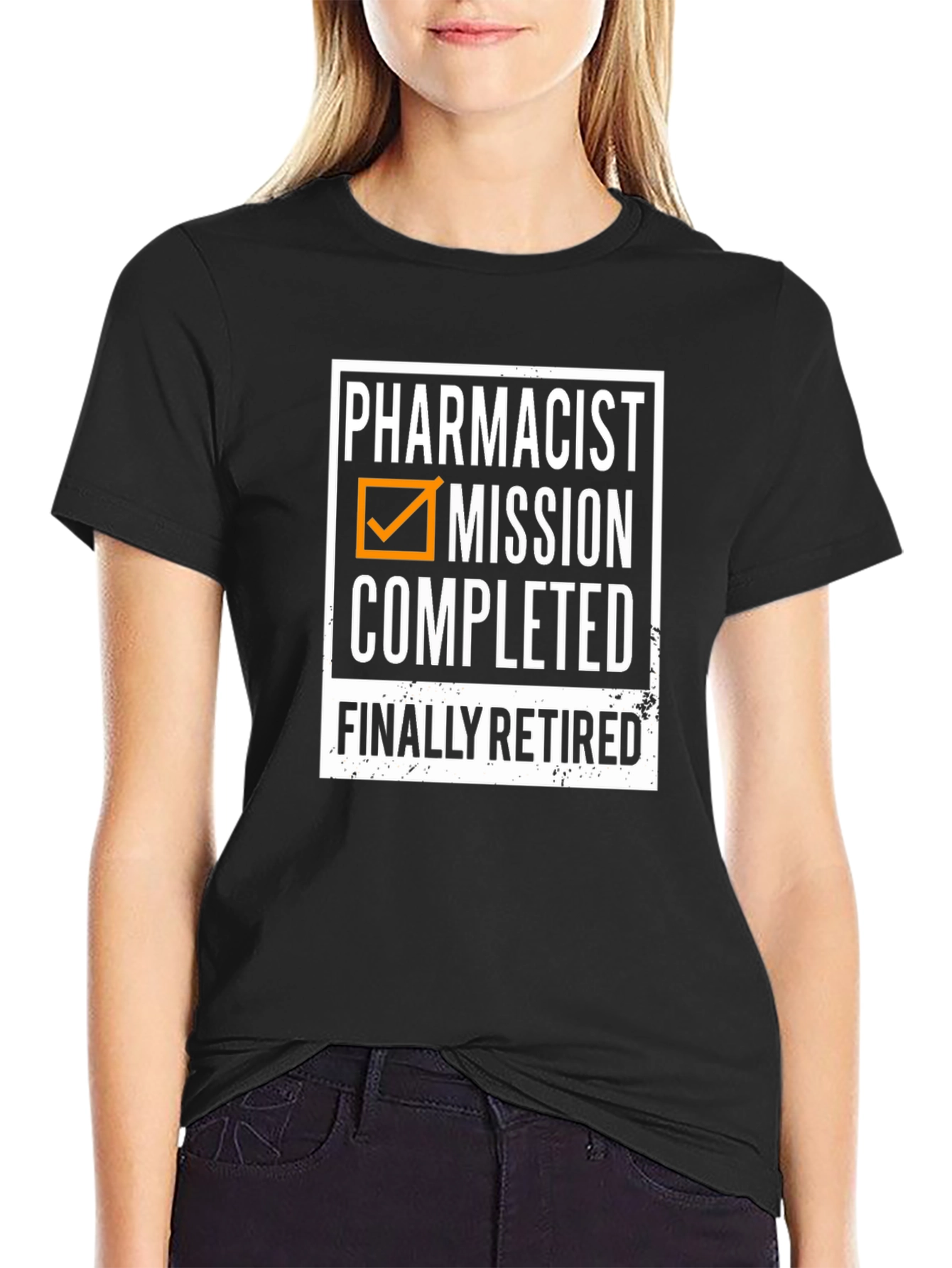 Retired Pharmacist Mission Completed T-Shirt