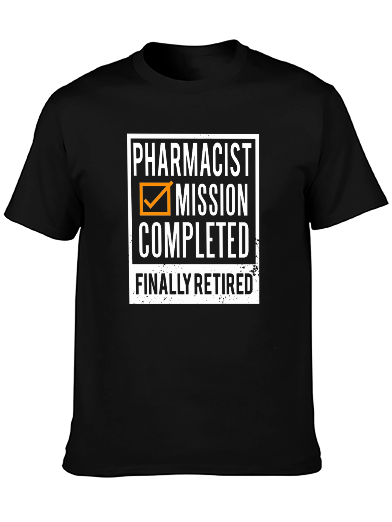 Retired Pharmacist Mission Completed T-Shirt