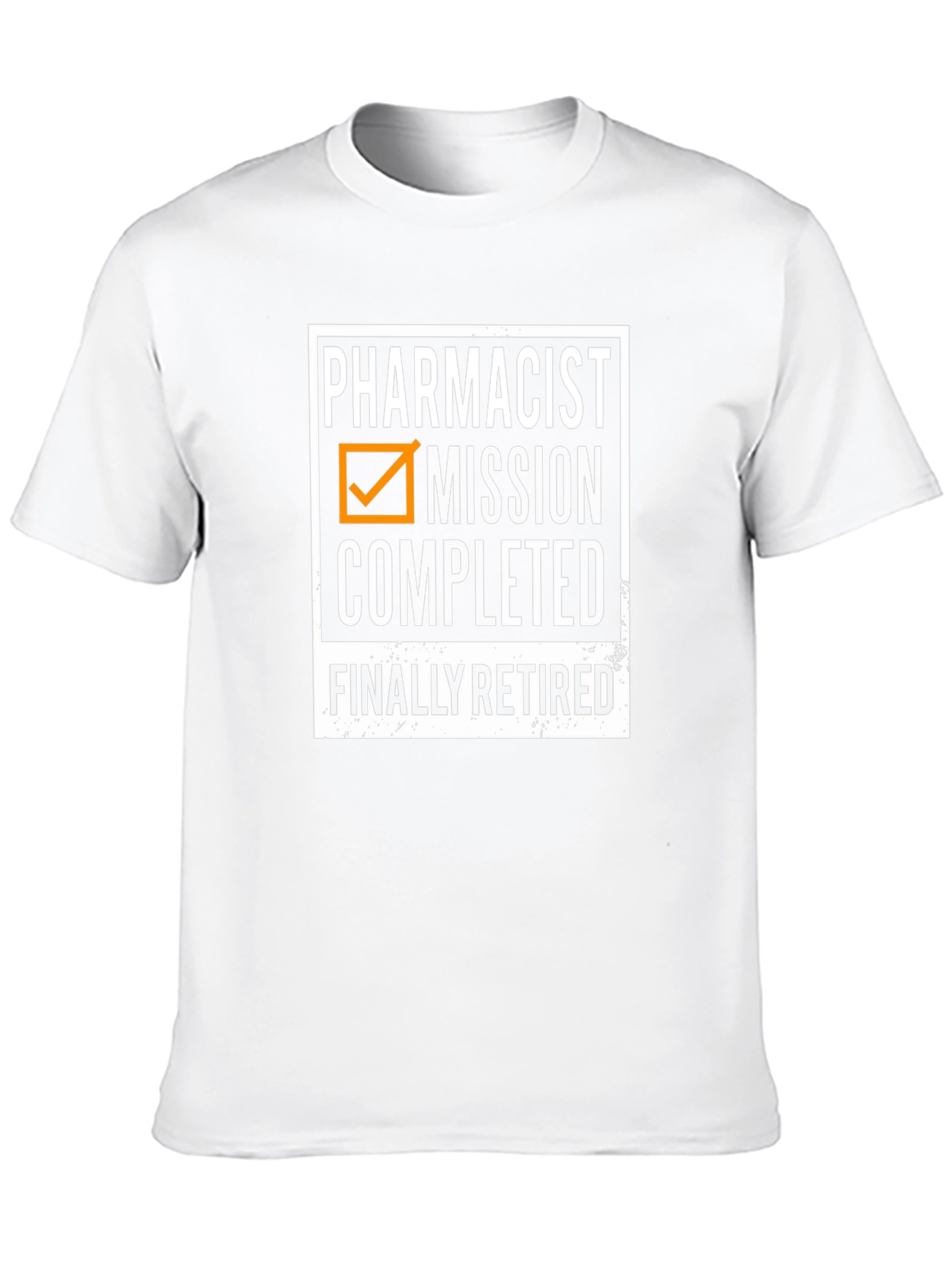 Retired Pharmacist Mission Completed T-Shirt