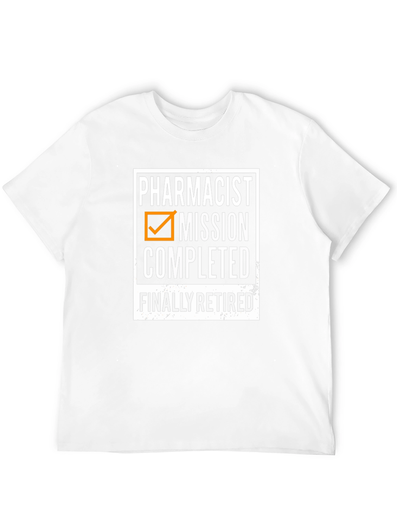 Retired Pharmacist Mission Completed T-Shirt