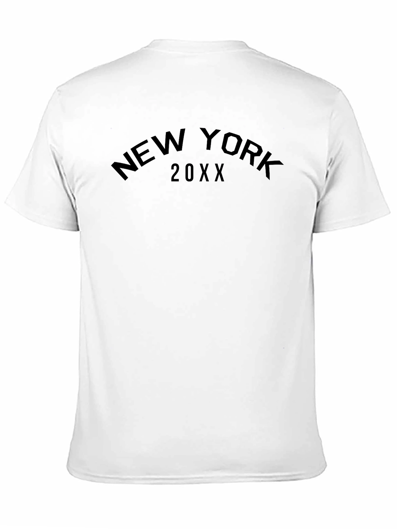New York 20XX Black T-Shirt