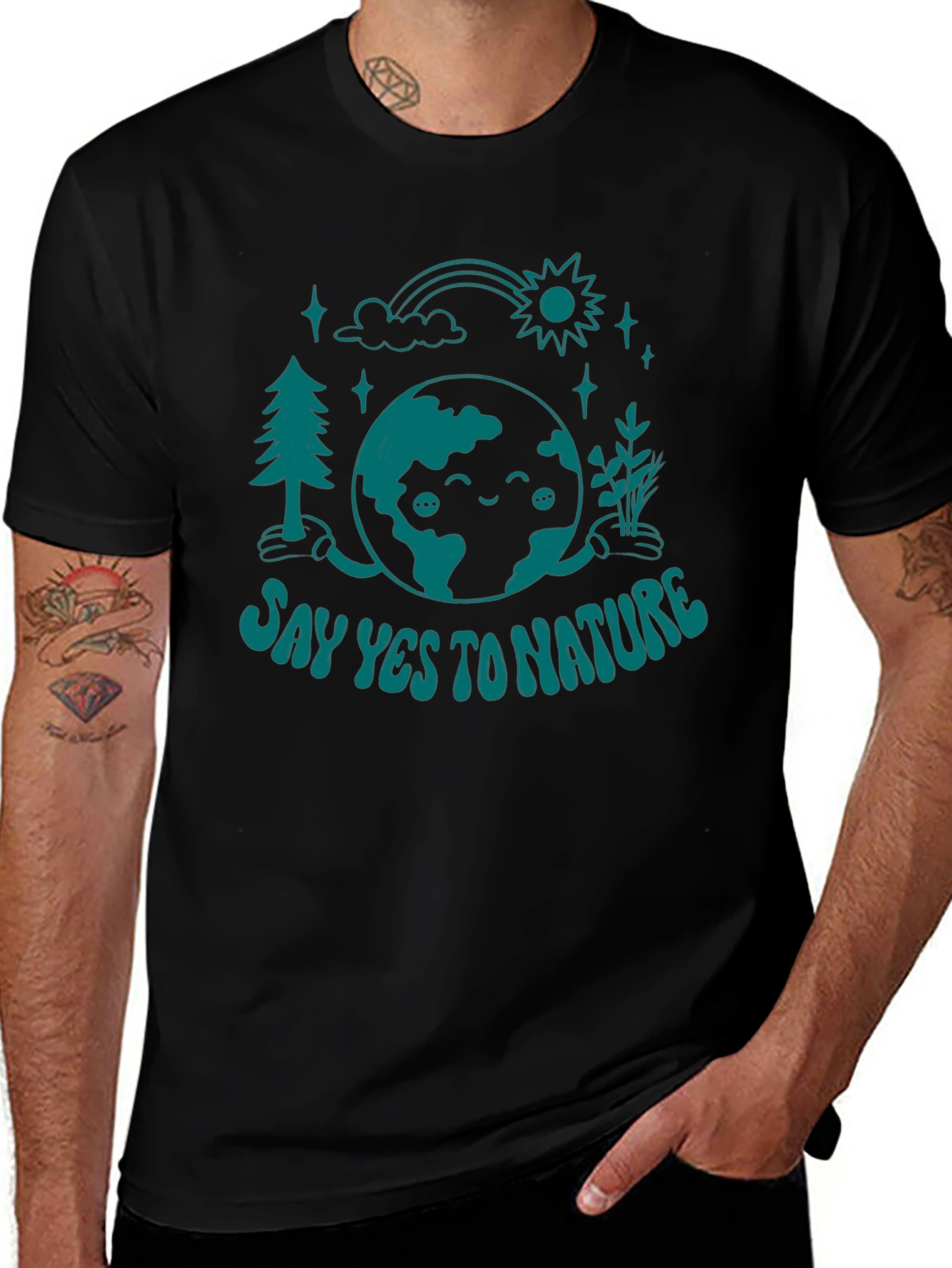 Say Yes to Nature Graphic Tee