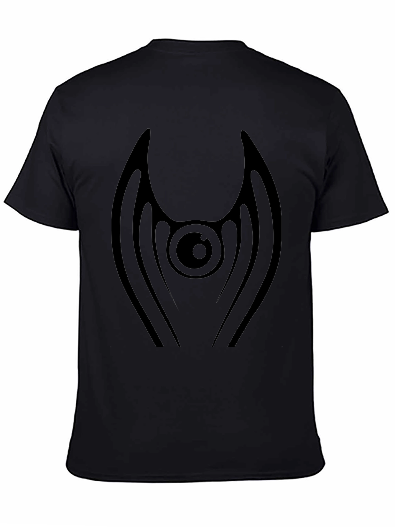 Eye Wing Graphic Black T-Shirt