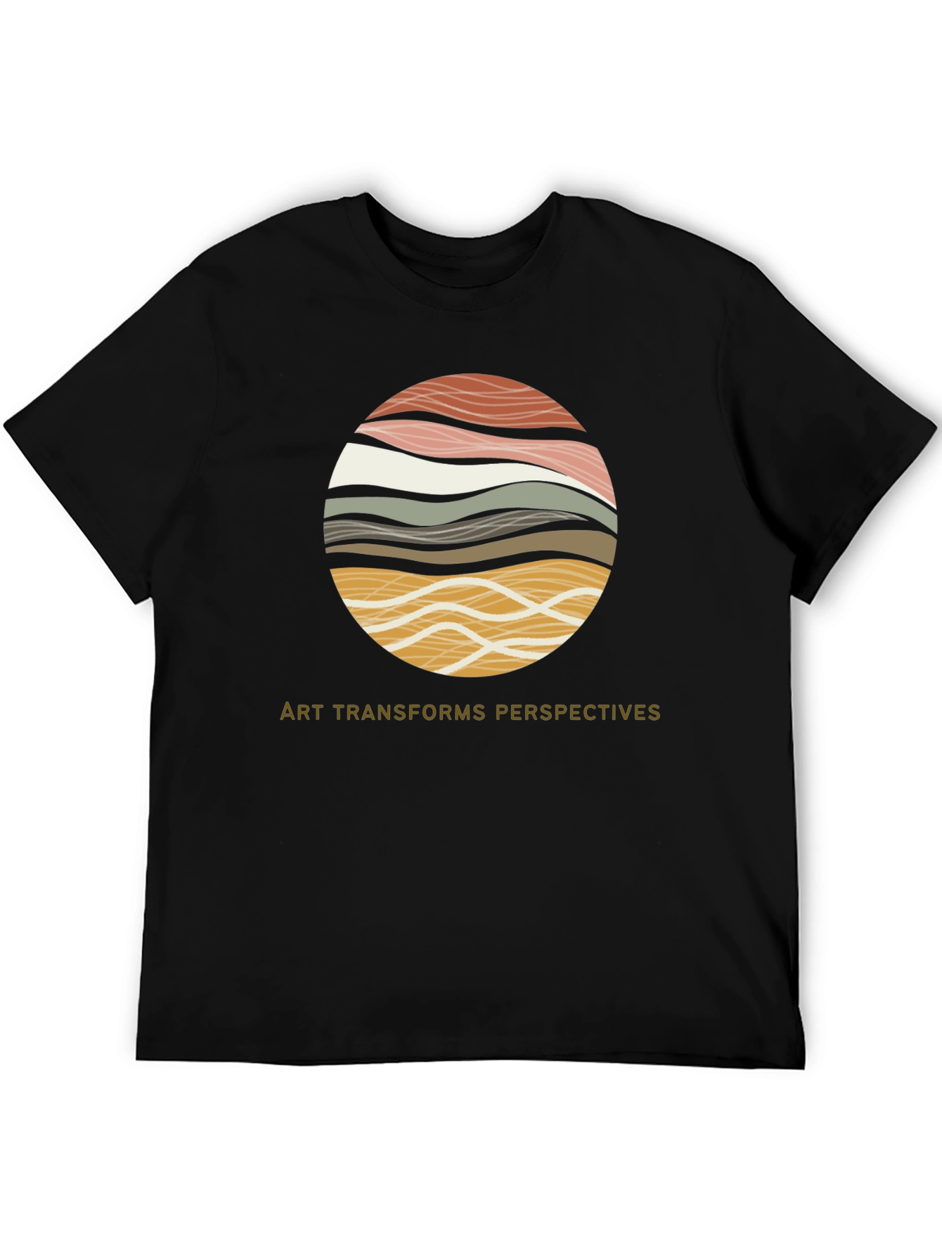 Art Transforms Perspectives Graphic Tee