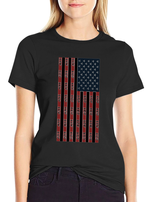 American Flag XRP T-Shirt