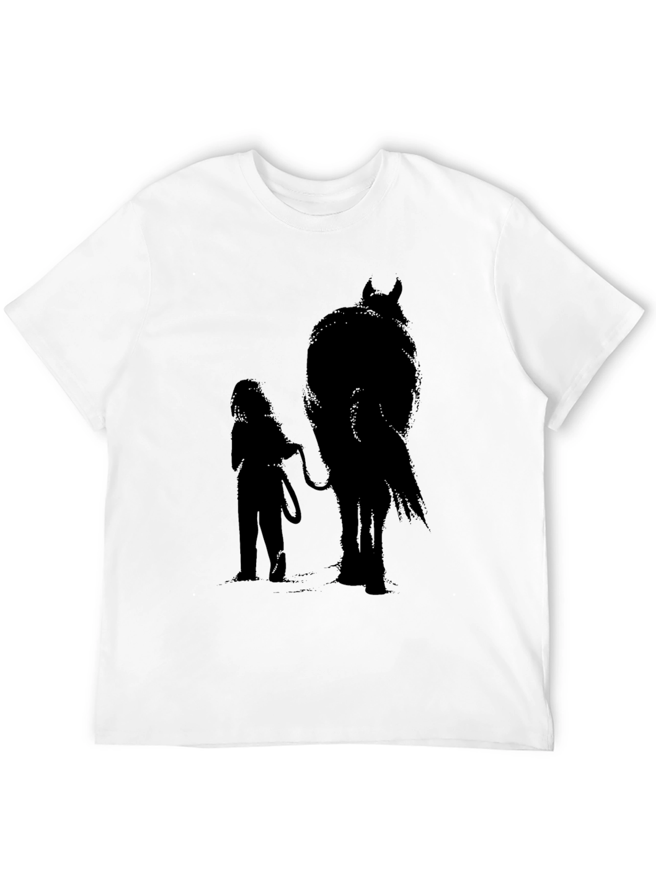 Girl & Horse Silhouette Graphic Tee