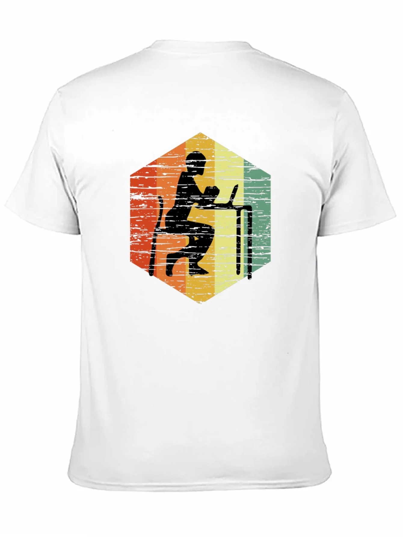 Retro Hexagon Programmer T-Shirt
