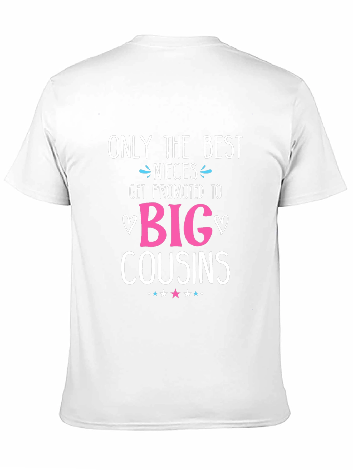 Best Nieces Big Cousins Graphic T-Shirt