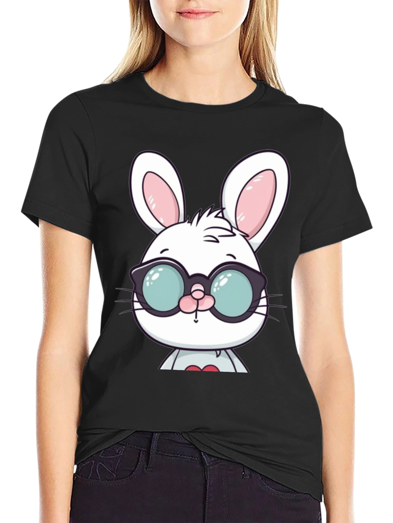 Cool Bunny Graphic Tee