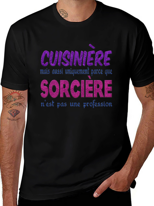 Cuisiniere Sorciere Funny Graphic Tee