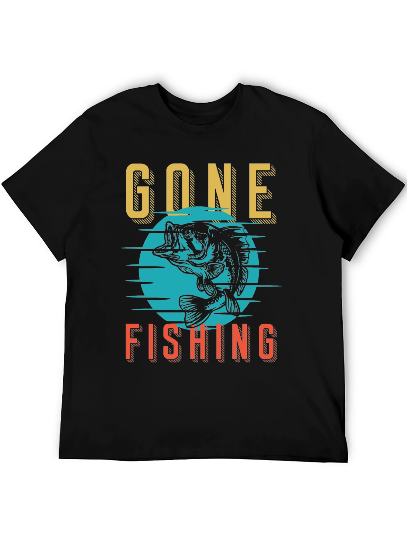 Gone Fishing Graphic Tee - Anglers Delight