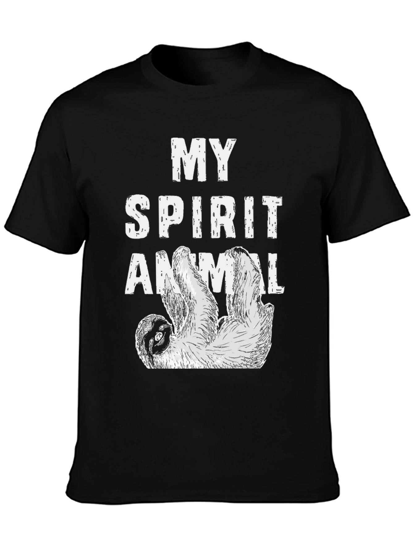 My Spirit Animal Sloth Graphic T-Shirt