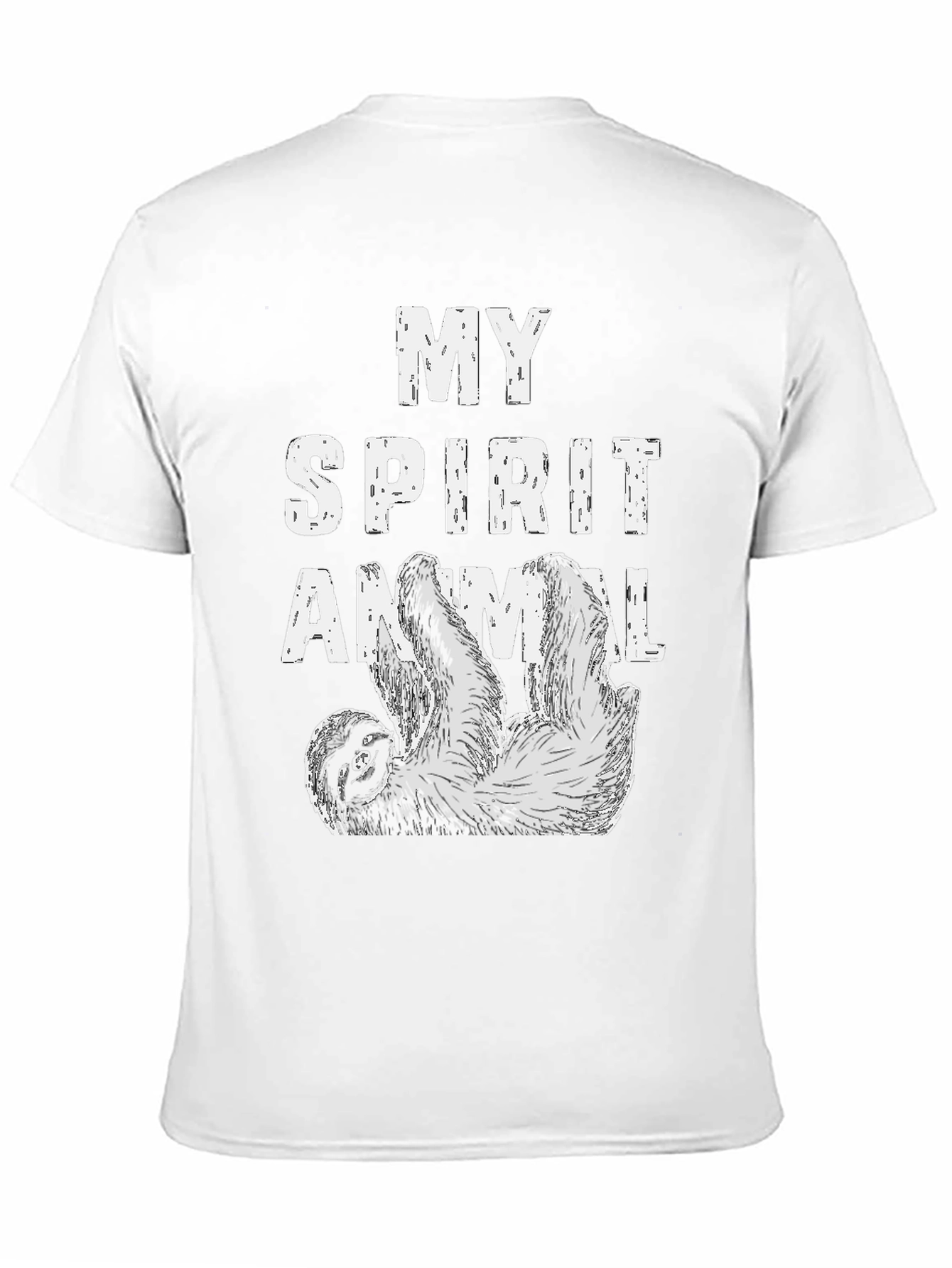 My Spirit Animal Sloth Graphic T-Shirt