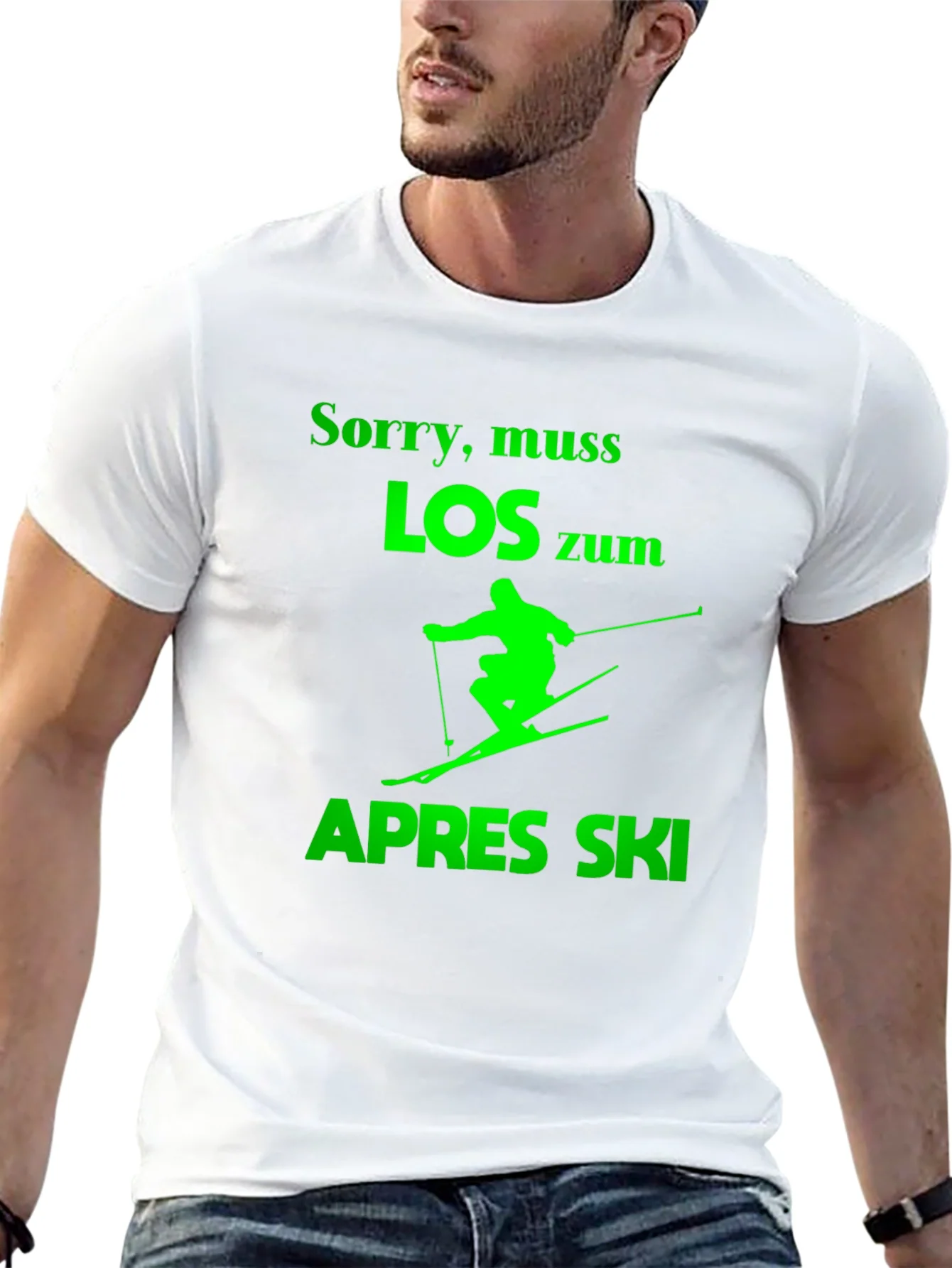 Apres Ski Skiing T-Shirt - Sorry Muss Los