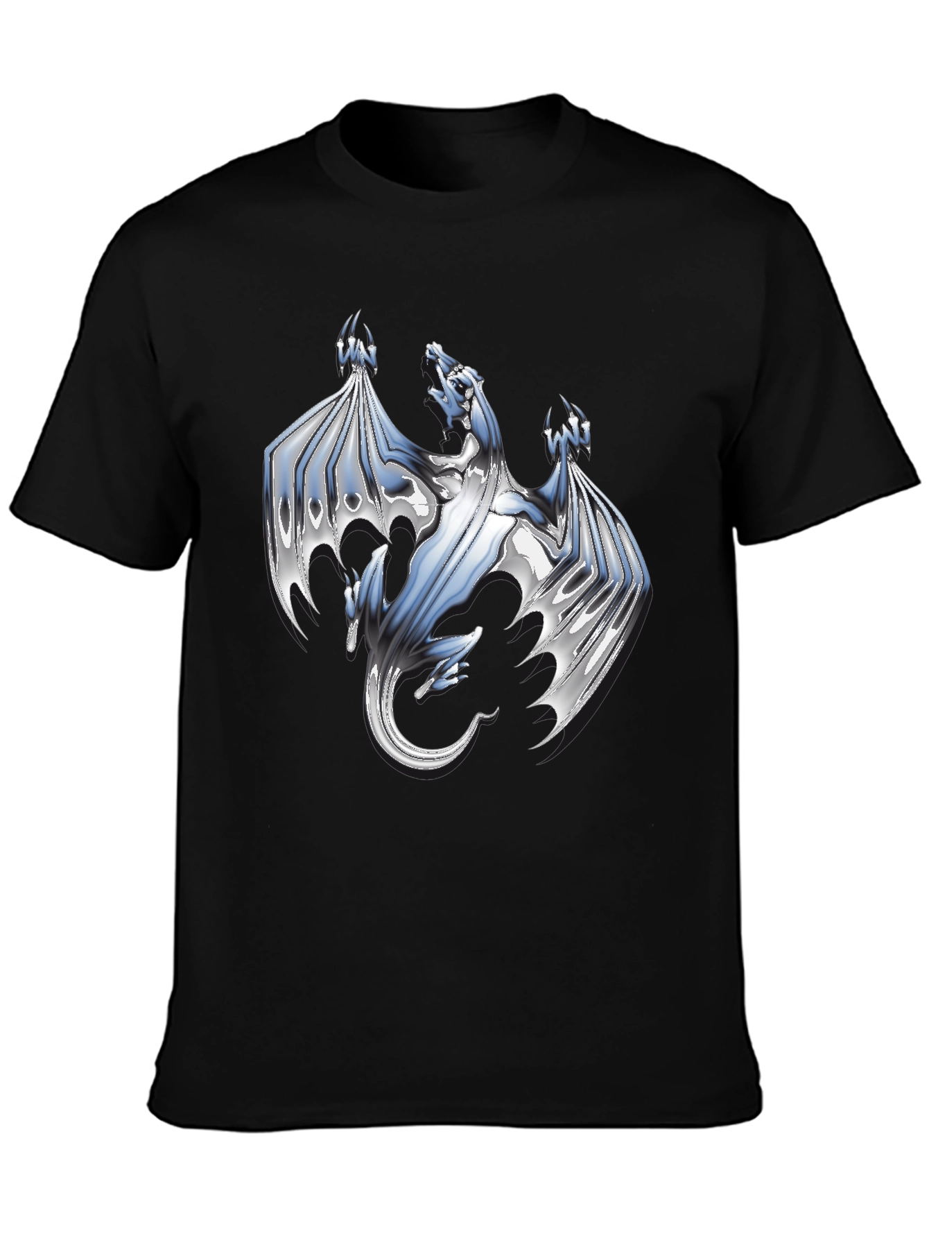 Dragon Graphic T-Shirt - Black
