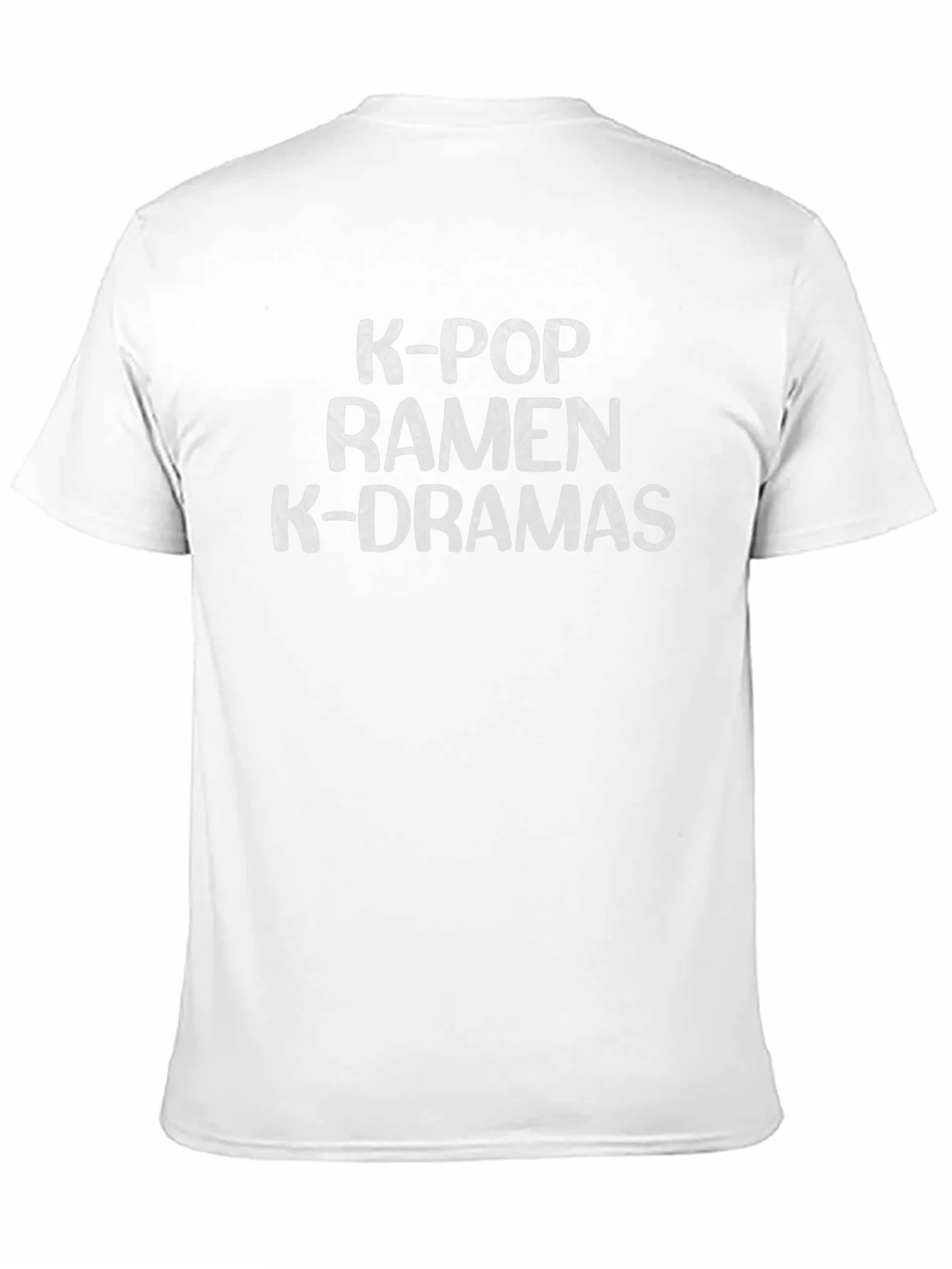 K-POP Ramen K-Dramas Black T-Shirt